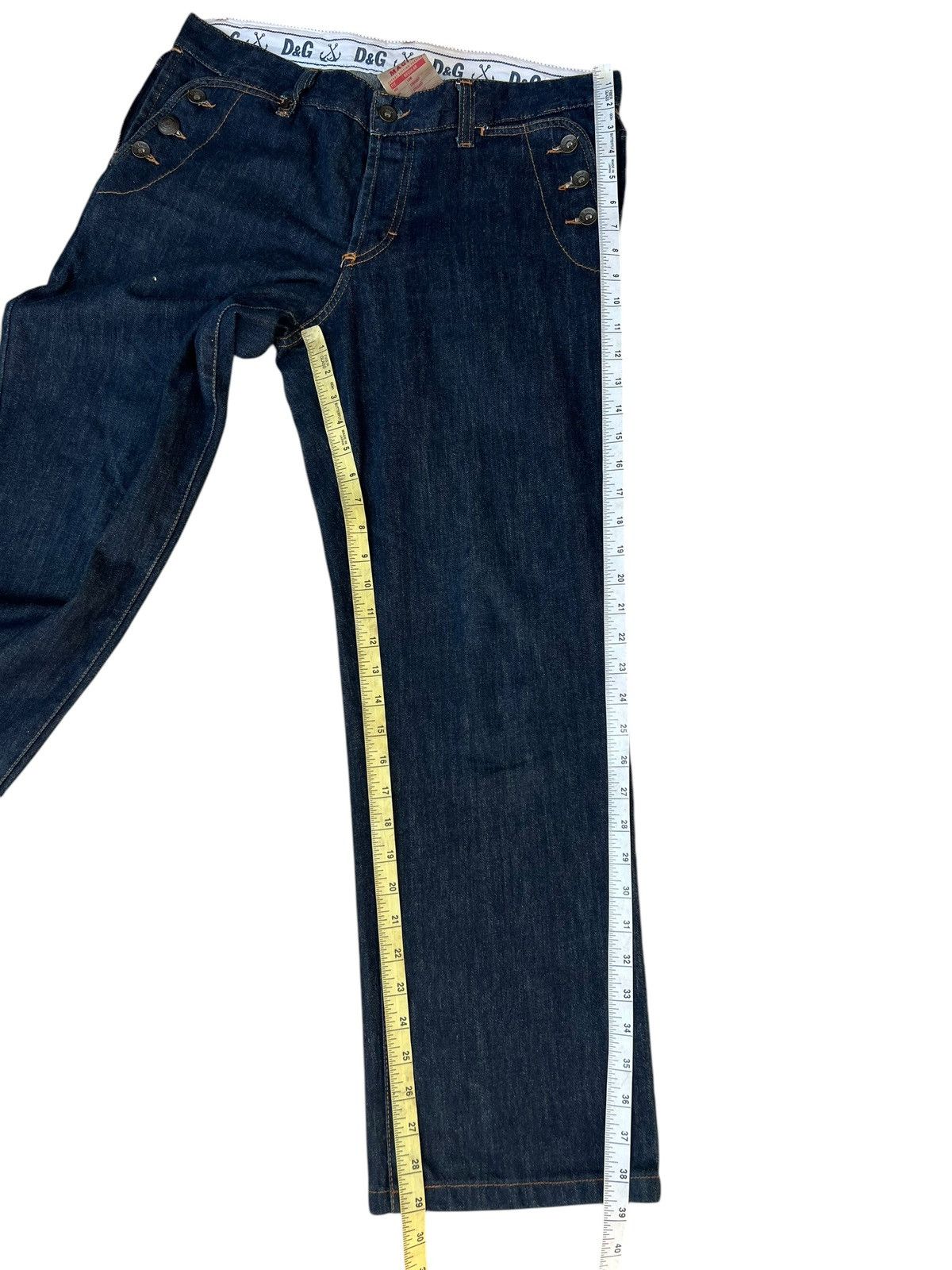 Vintage Vintage Dolce & Gabbana Magic Sailing Denim Jeans Size US 34 / EU 50 - 6 Thumbnail