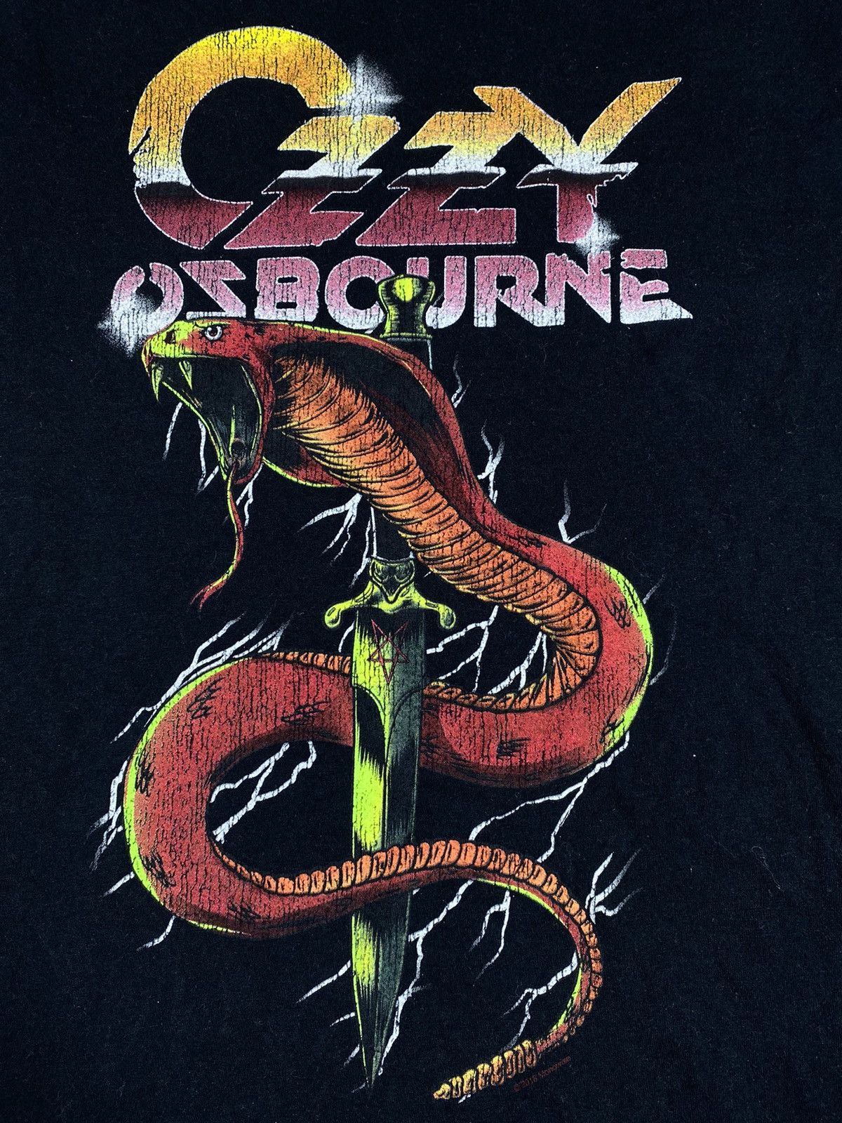 Band Tees Vintage Ozzy Osbourne rock band tee streetwear size 2XL Size US XXL / EU 58 / 5 - 2 Thumbnail