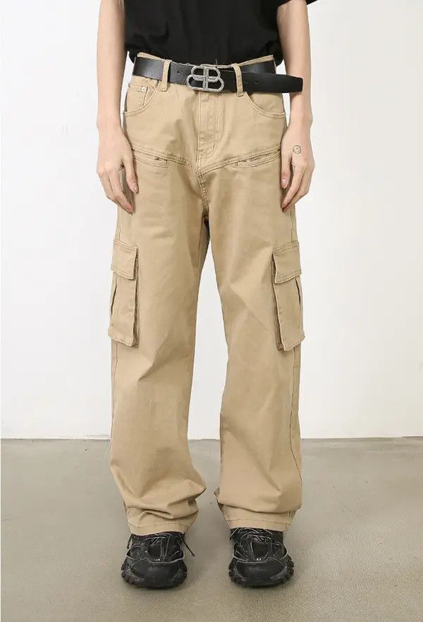 Designer Chiaki x Kumi Vintage distressed streetwear overalls Size US 32 / EU 48 - 1 Thumbnail