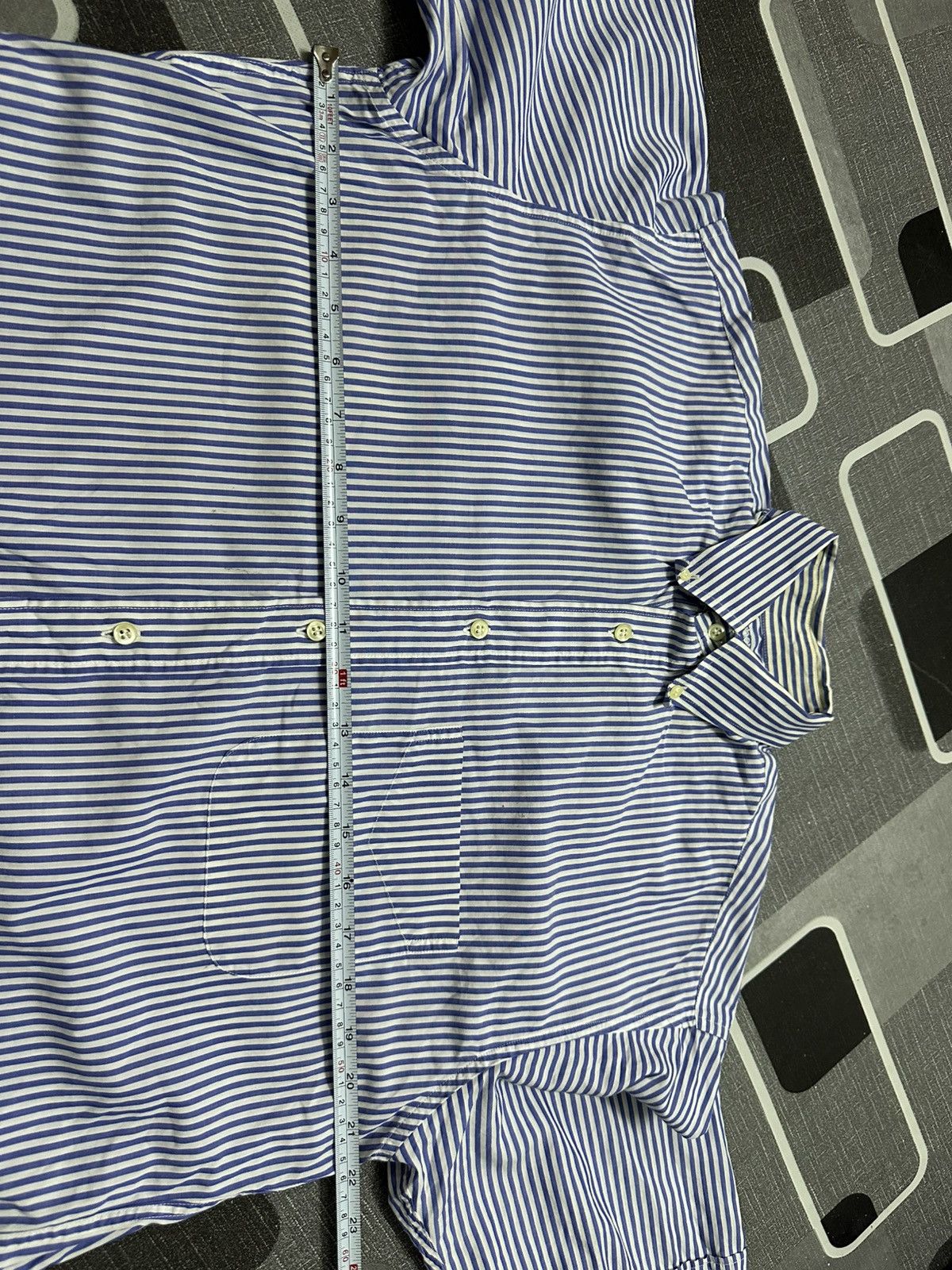 Burberry 1990-Burberry 38-15 Made in France Button-Up Size US M / EU 48-50 / 2 - 5 Thumbnail