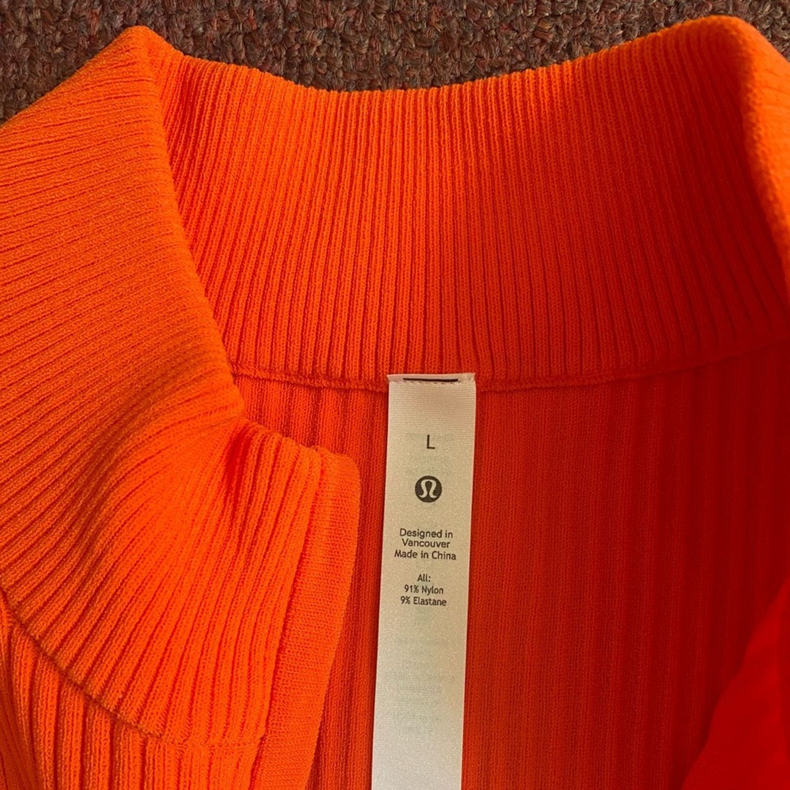 Lululemon NWT Lululemon Open Back Half-Zip Sweater - L Size L / US 10 / IT 46 - 7 Thumbnail