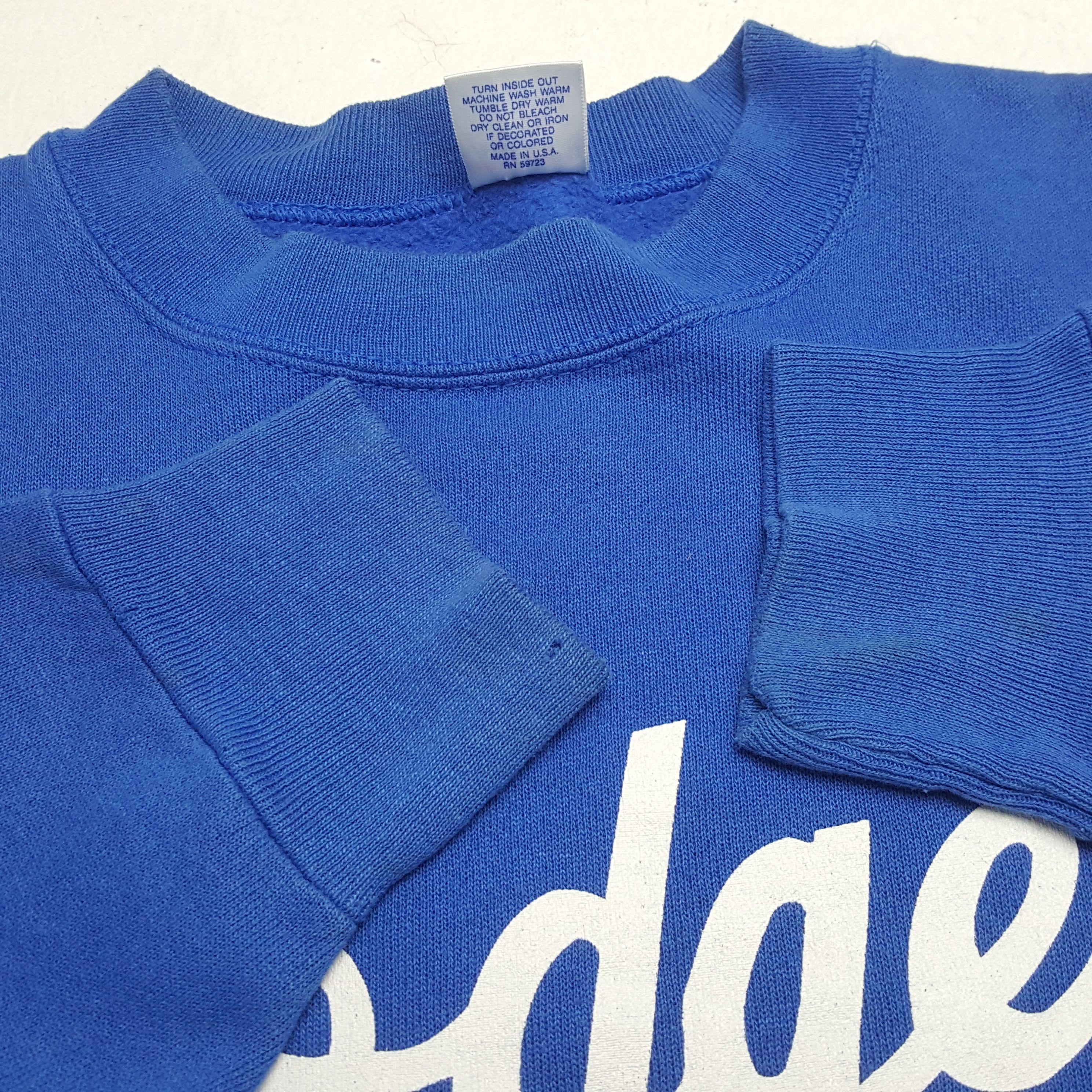 MLB × Vintage MLB Los Angeles DODGERS Baseball Team Vintage Sweatshirt Size US M / EU 48-50 / 2 - 8 Thumbnail
