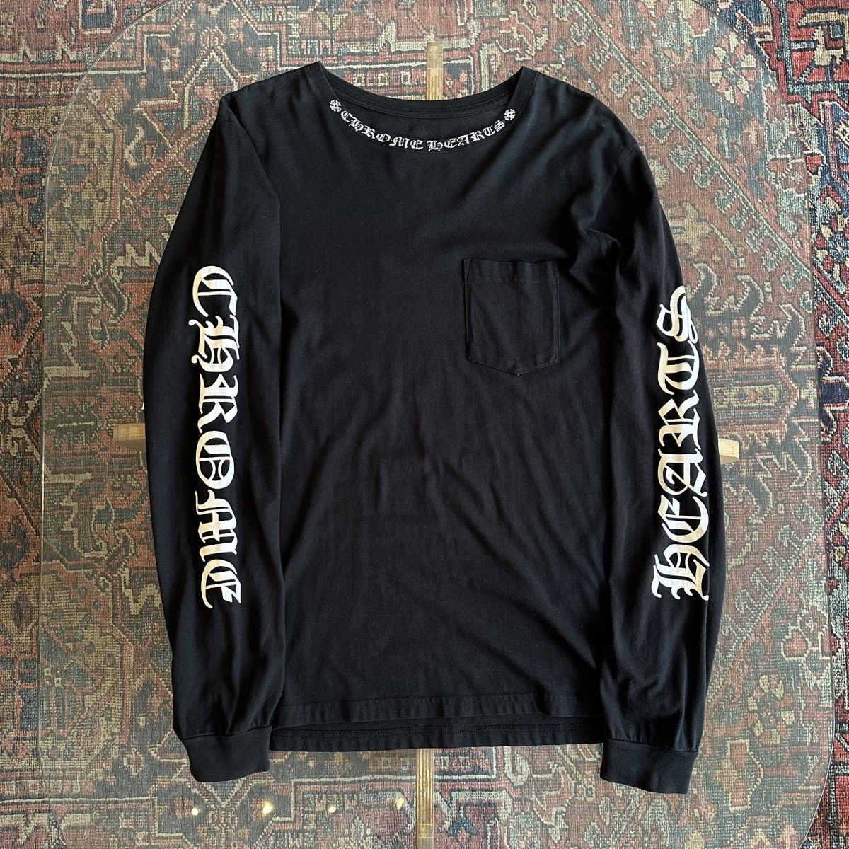 Chrome Hearts Chrome Hearts Long Sleeve Tee Size US M / EU 48-50 / 2 - 10 Thumbnail