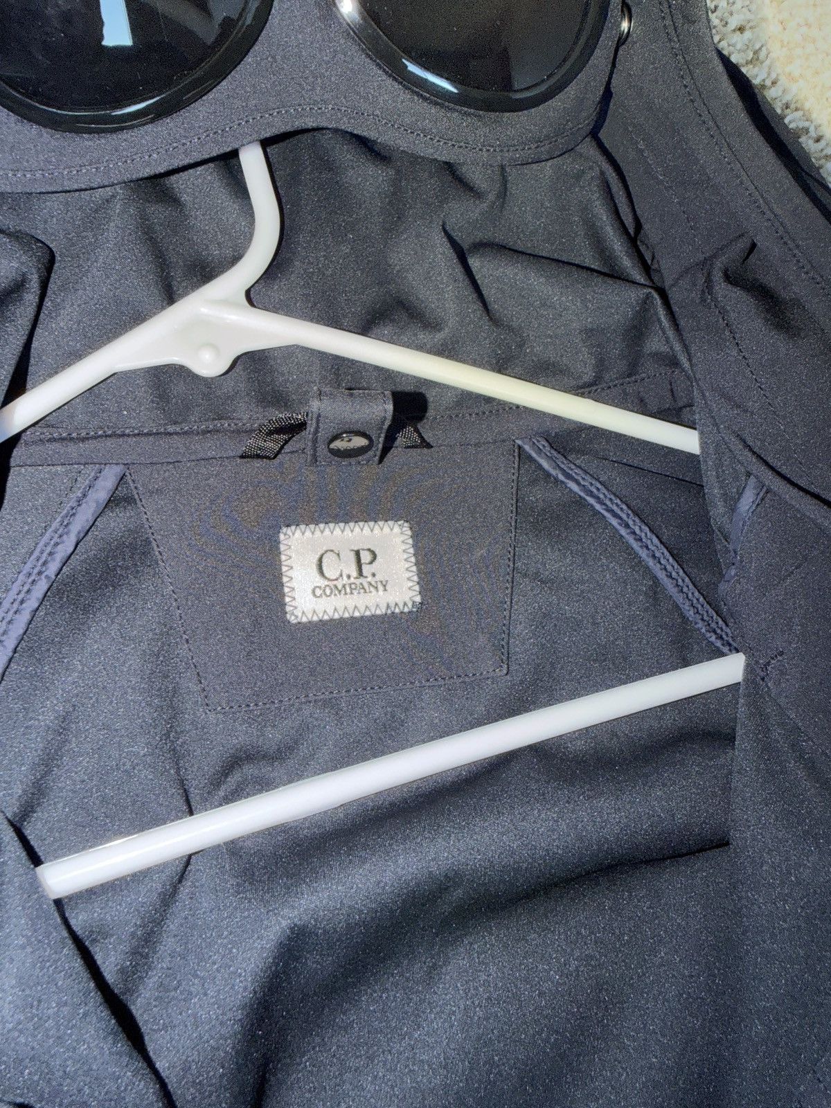 C.P. Company C.P. Company Shell-R Goggle Jacket (Black) Size US M / EU 48-50 / 2 - 3 Thumbnail