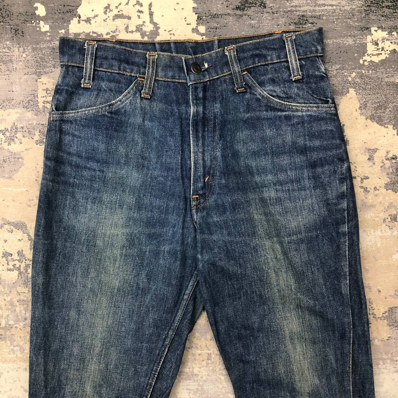 Levi's P750 VTG BIG E OREN TAG BUTTON NO 10 FLARED LEVI'S JEANS Size US 30 / EU 46 - 3 Thumbnail