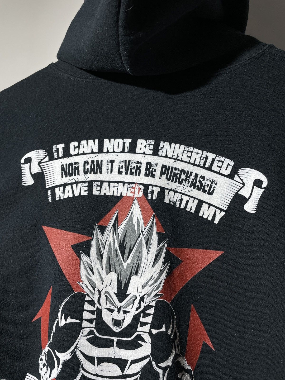 Anime × Japanese Brand × Vintage Vintage Dragon Ball Z Super Saiyan Zip Hoodie Size US L / EU 52-54 / 3 - 3 Thumbnail