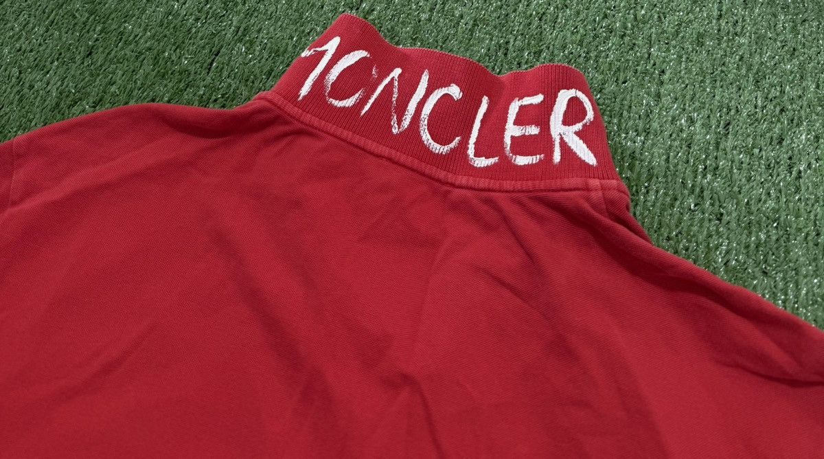Moncler Moncler Polo Manglia Manica Corta Red Size US L / EU 52-54 / 3 - 8 Thumbnail