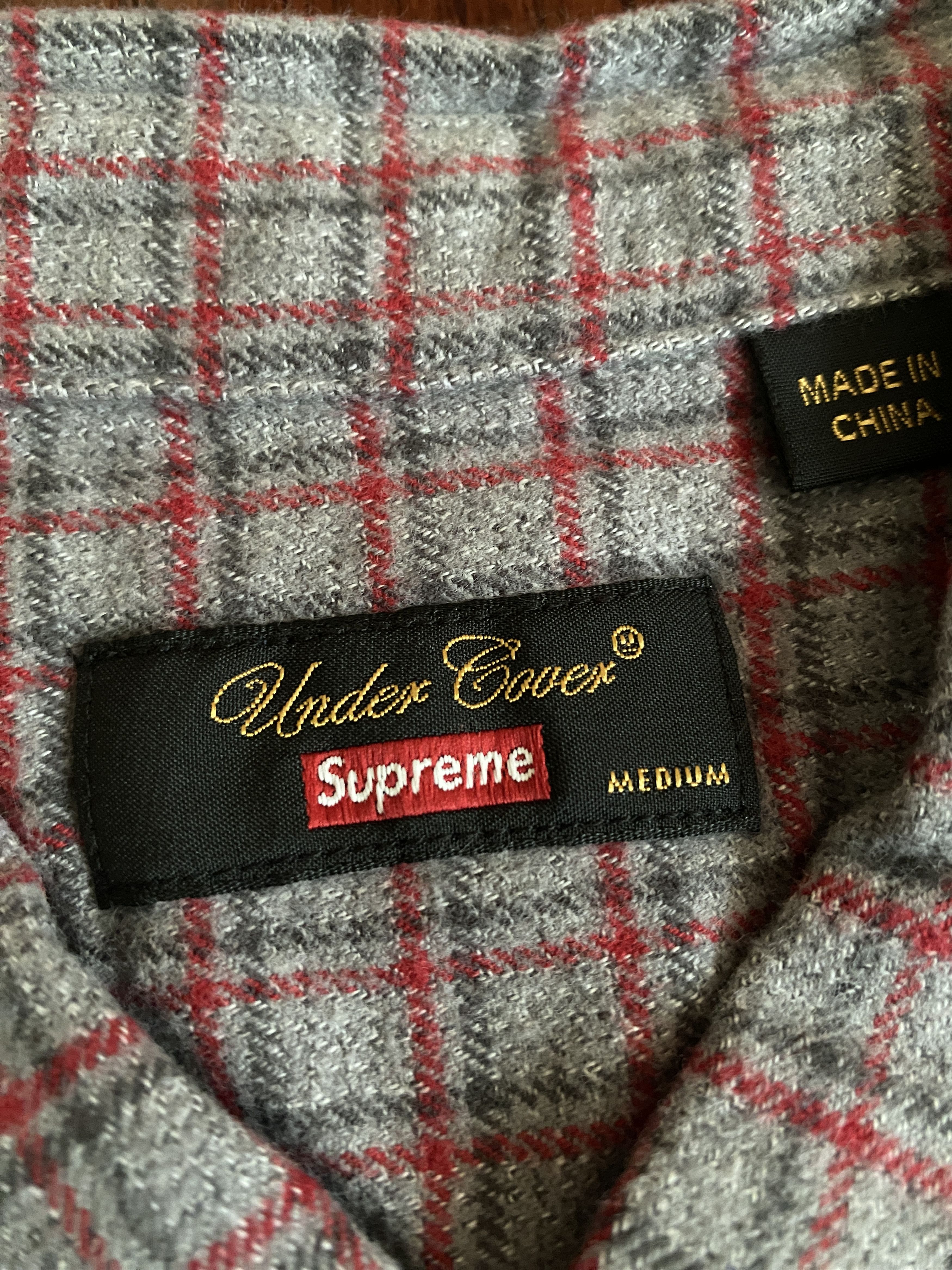Supreme × Undercover S/S Flannel Shirt SS23 Size US M / EU 48-50 / 2 - 5 Thumbnail