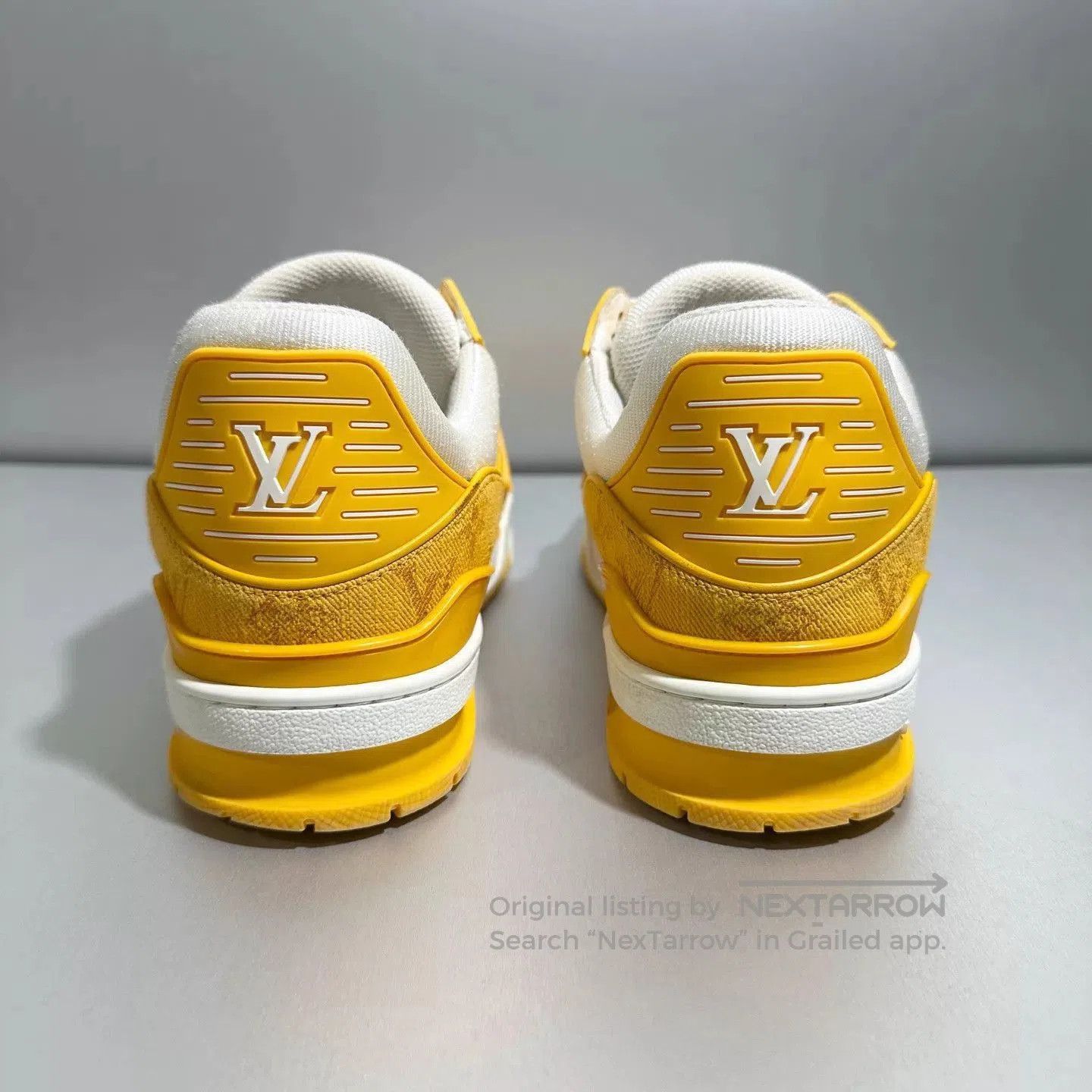 Louis Vuitton Yellow Low. Size US 9 / EU 42 - 5 Thumbnail