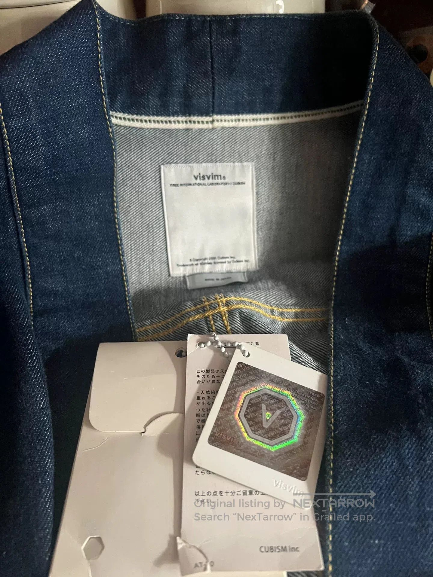 Visvim visvim denim jacket with unique buttons. Size US M / EU 48-50 / 2 - 9 Thumbnail