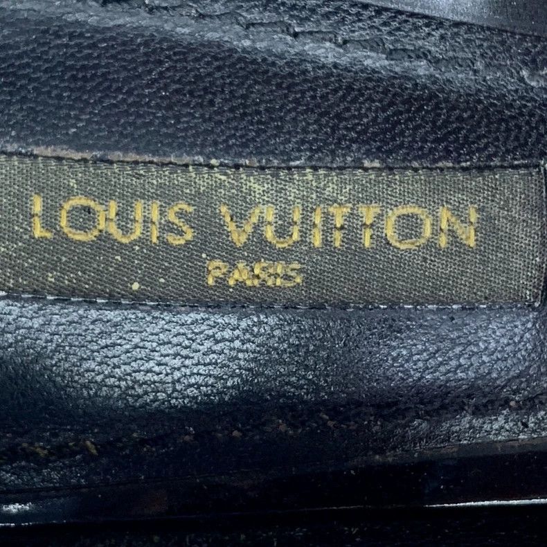 Louis Vuitton Louis Vuitton Black thin heel fish mouth high heels Size US 5.5 / IT 35.5 - 8 Thumbnail
