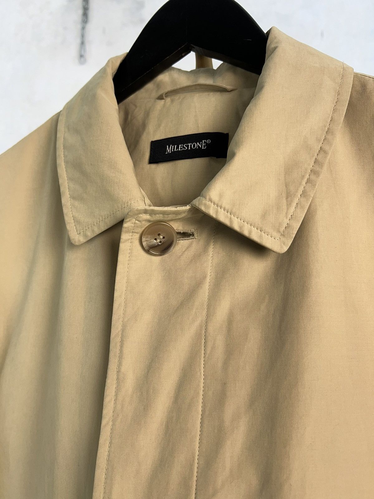 Milestone Vintage Milestone Trench Coat Size M - L ( 48 ) Size US M / EU 48-50 / 2 - 3 Thumbnail