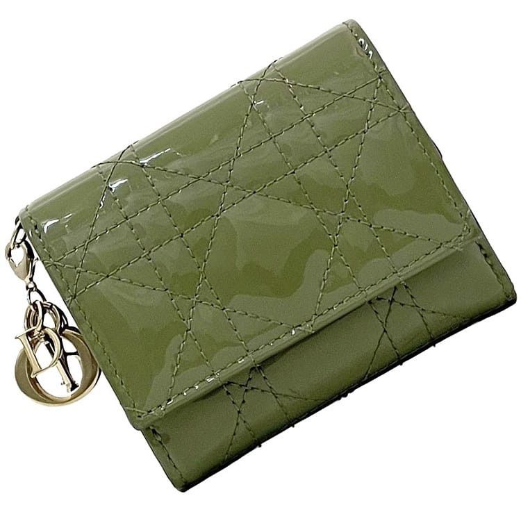 Dior DIOR Green Leather Size ONE SIZE - 1 Thumbnail