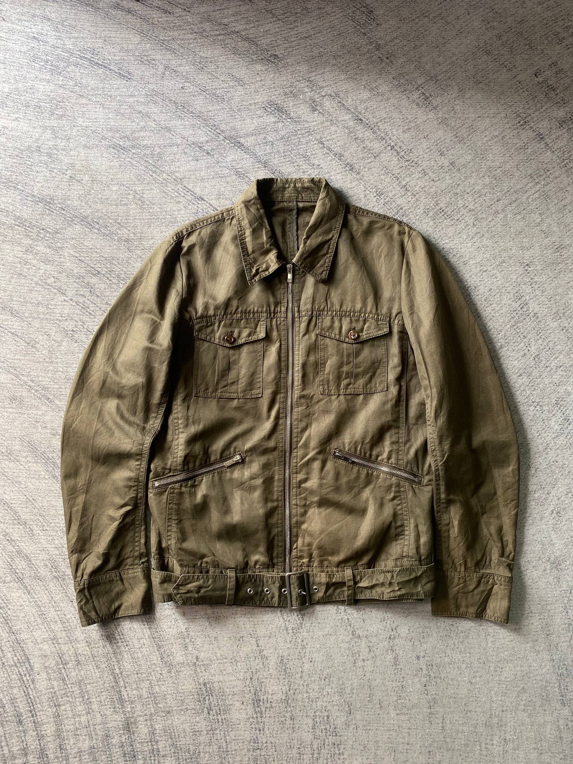 Ships Jet Blue Ships Jet Blue Utility Belted Field Jacket Army Style Size US M / EU 48-50 / 2 - 1 Thumbnail