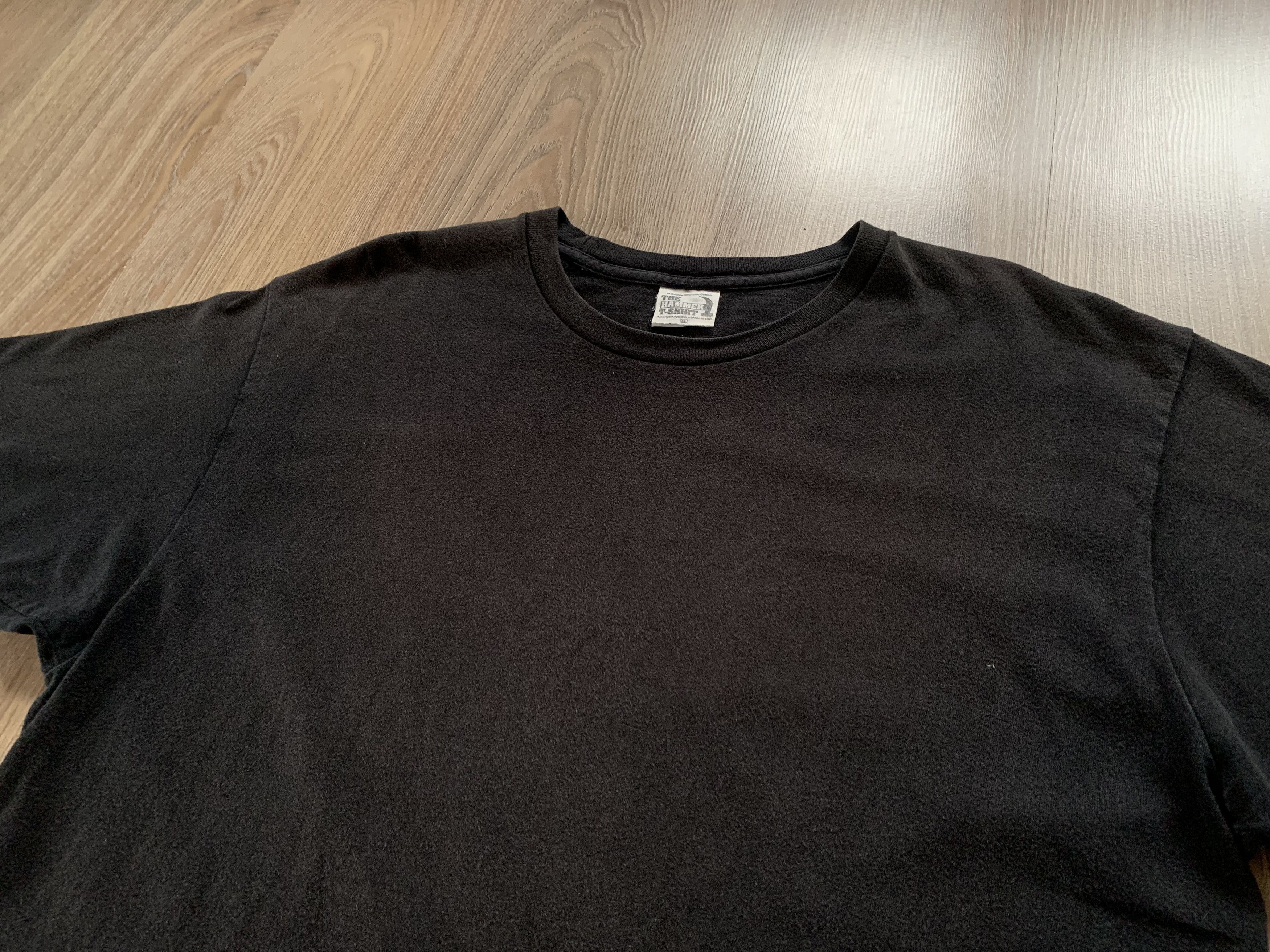 Other American Apparel The Hammer Black T-Shirt Made in USA Size US XL / EU 56 / 4 - 2 Thumbnail