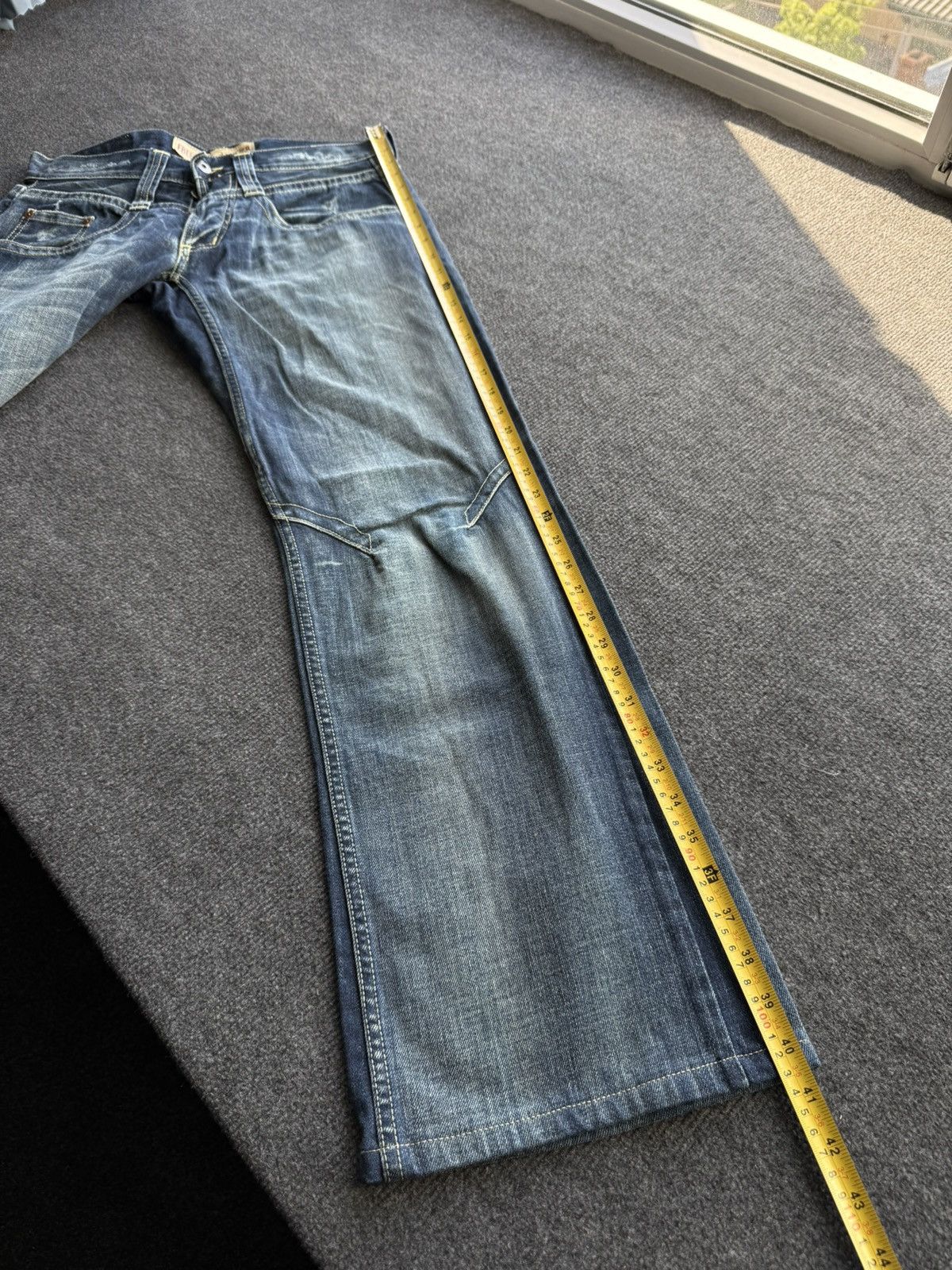 Vintage Vintage 00s Japanese Bootcut If Six Was Nine style y2k jeans Size US 31 - 20 Thumbnail