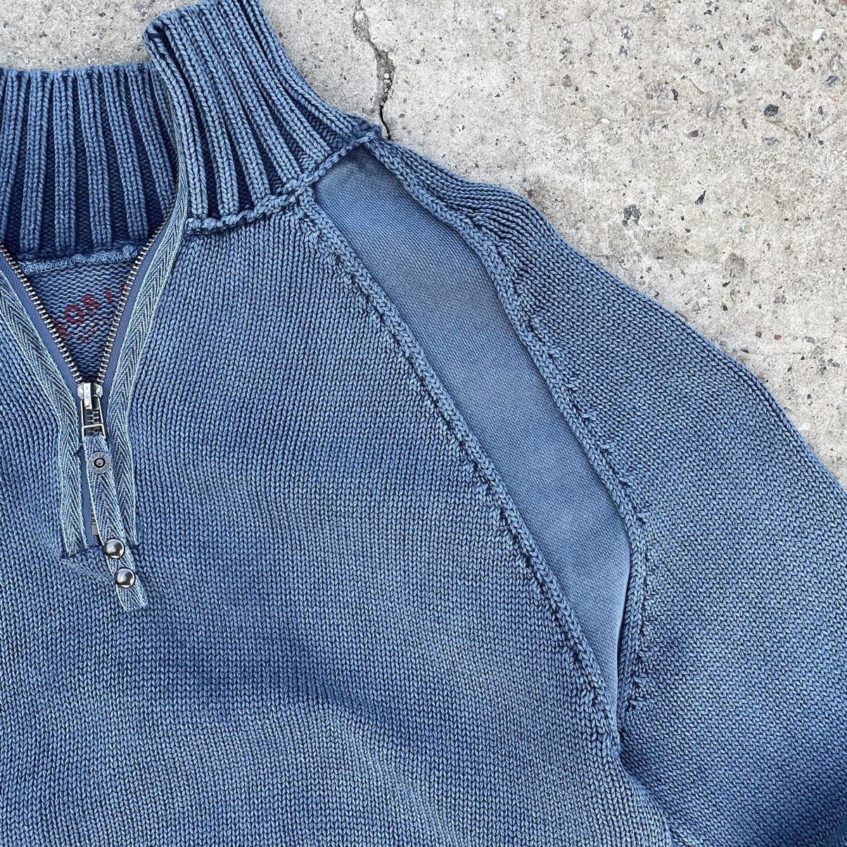 Japanese Brand × Vintage Vintage Japanese Style Knit Sweater 1/4 Zip Style USA 90s Size US M / EU 48-50 / 2 - 6 Thumbnail