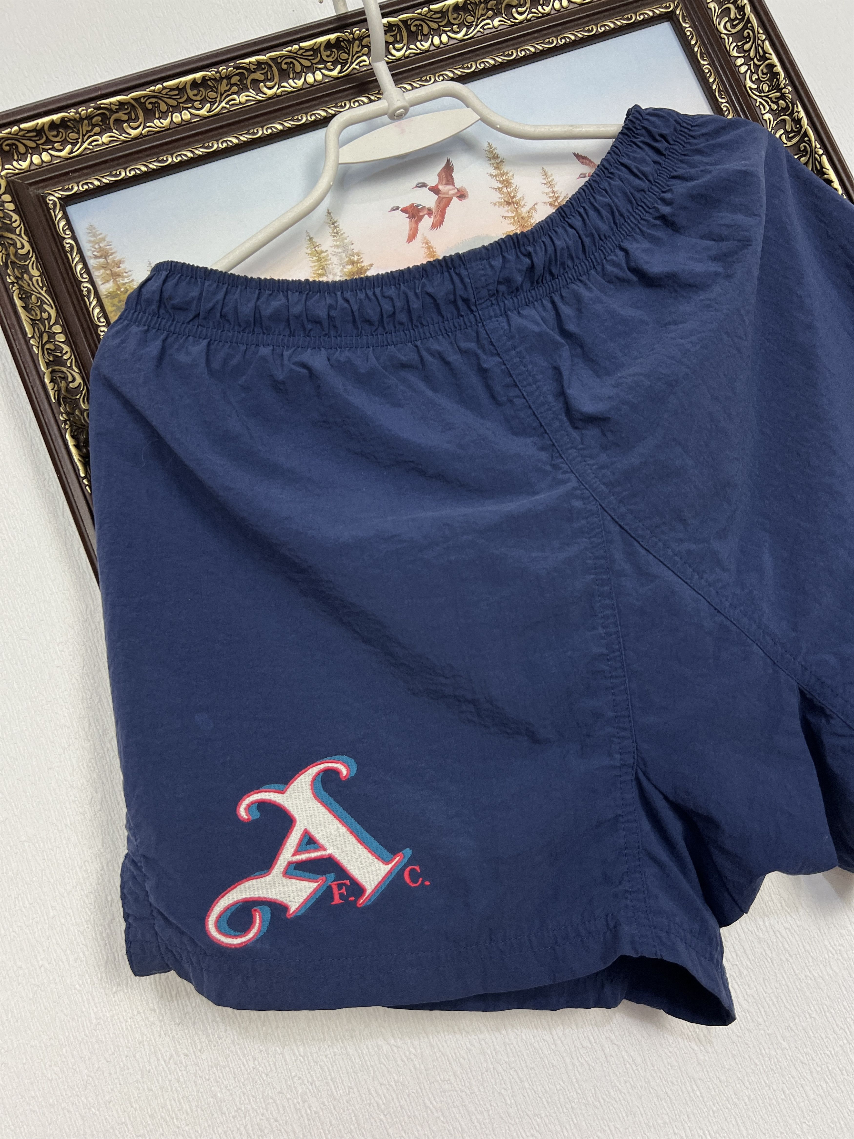 Nike Vintage 90's Nike Arsenal Football Blue Shorts Soccer S Size US 30 / EU 46 - 3 Thumbnail