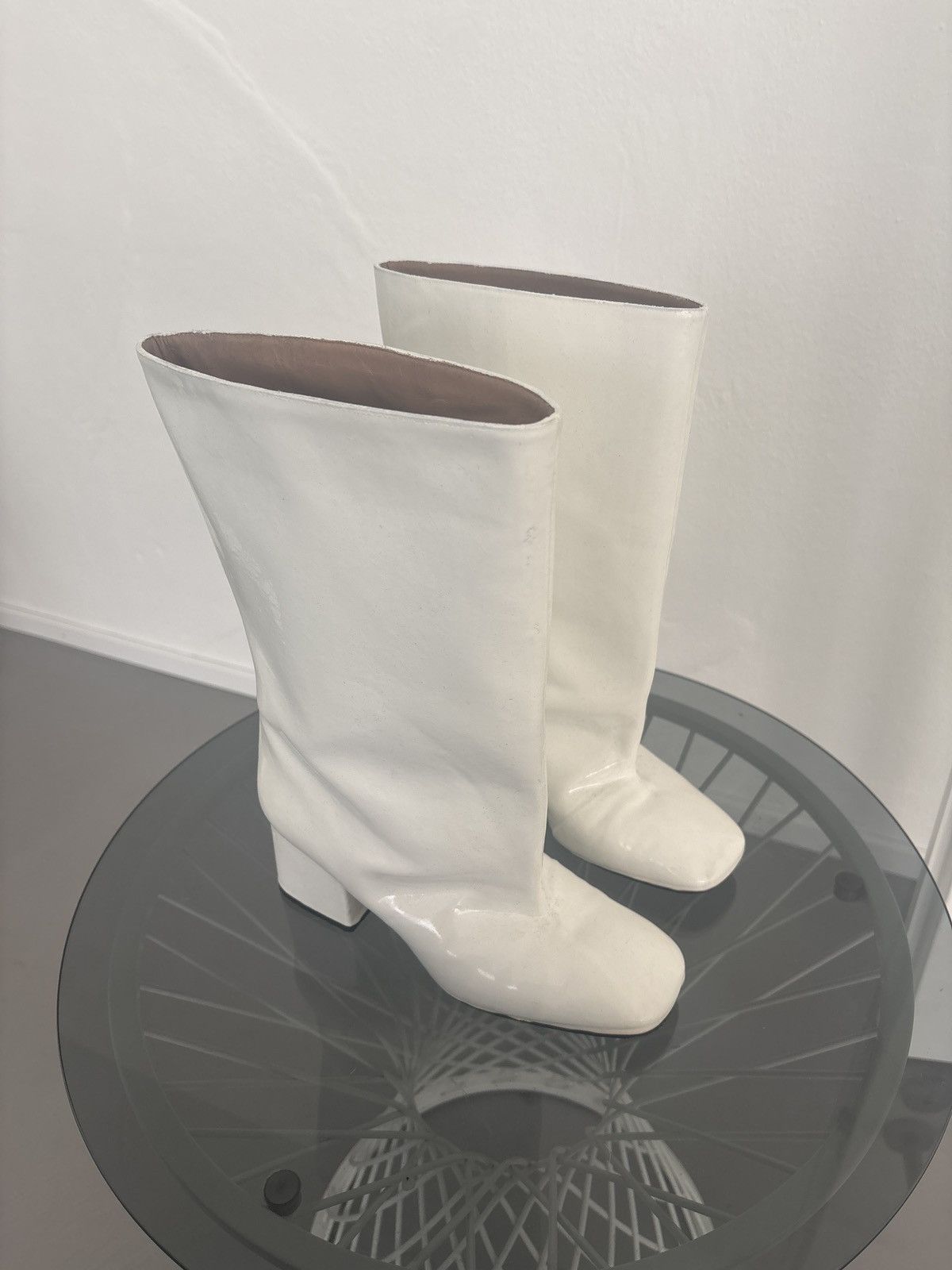 Marni Marni patent leather booties Size US 7 / IT 37 - 1 Thumbnail