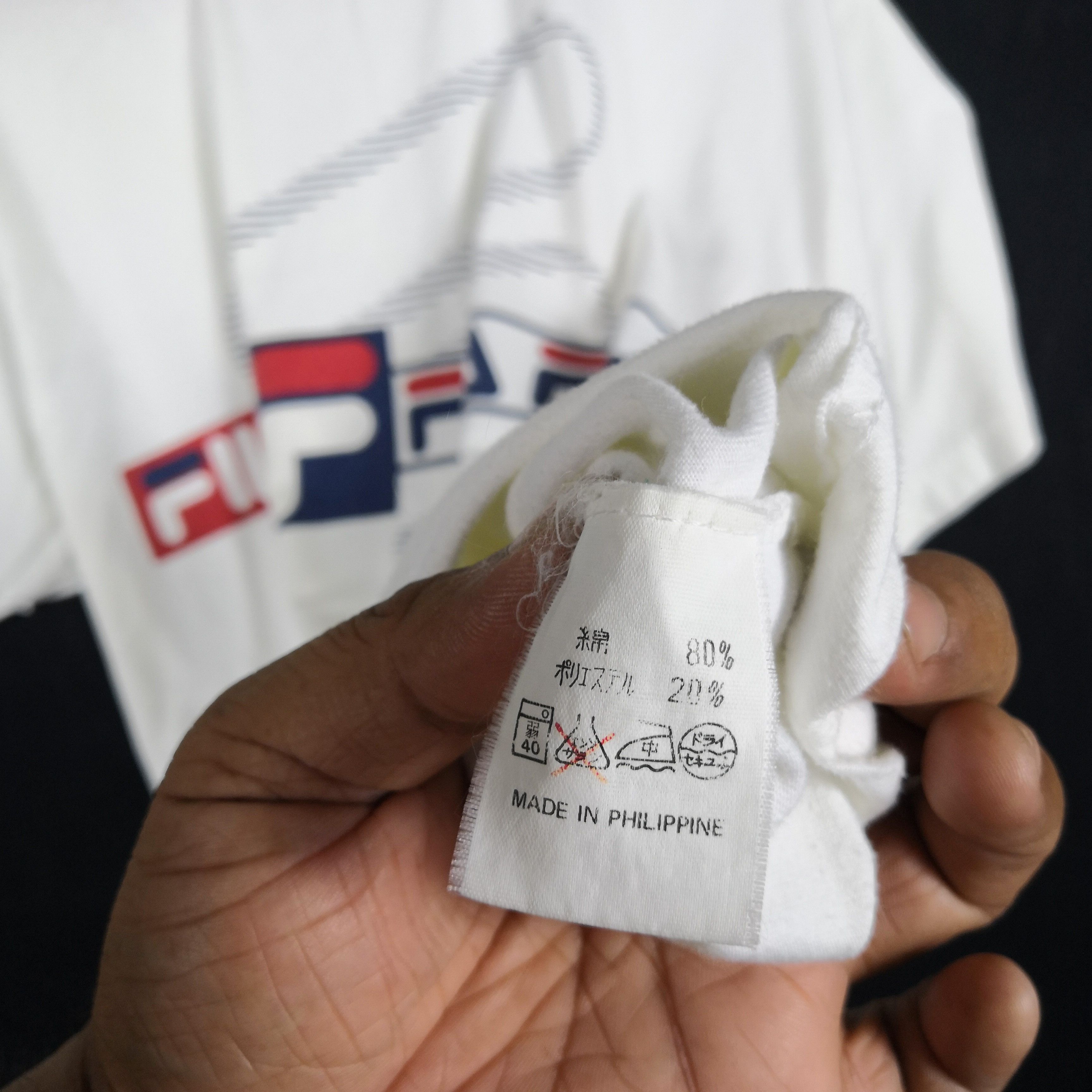 Fila Vintage 90s Fila T-Shirt Streetwear Fila Crewneck 56789 Size US L / EU 52-54 / 3 - 6 Thumbnail