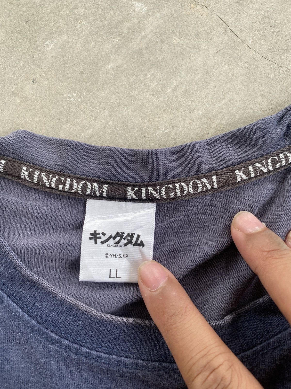 Anime × Japanese Brand × Vintage VINTAGE KINGDOM SHIN SUNFADED TEE Size US L / EU 52-54 / 3 - 3 Thumbnail