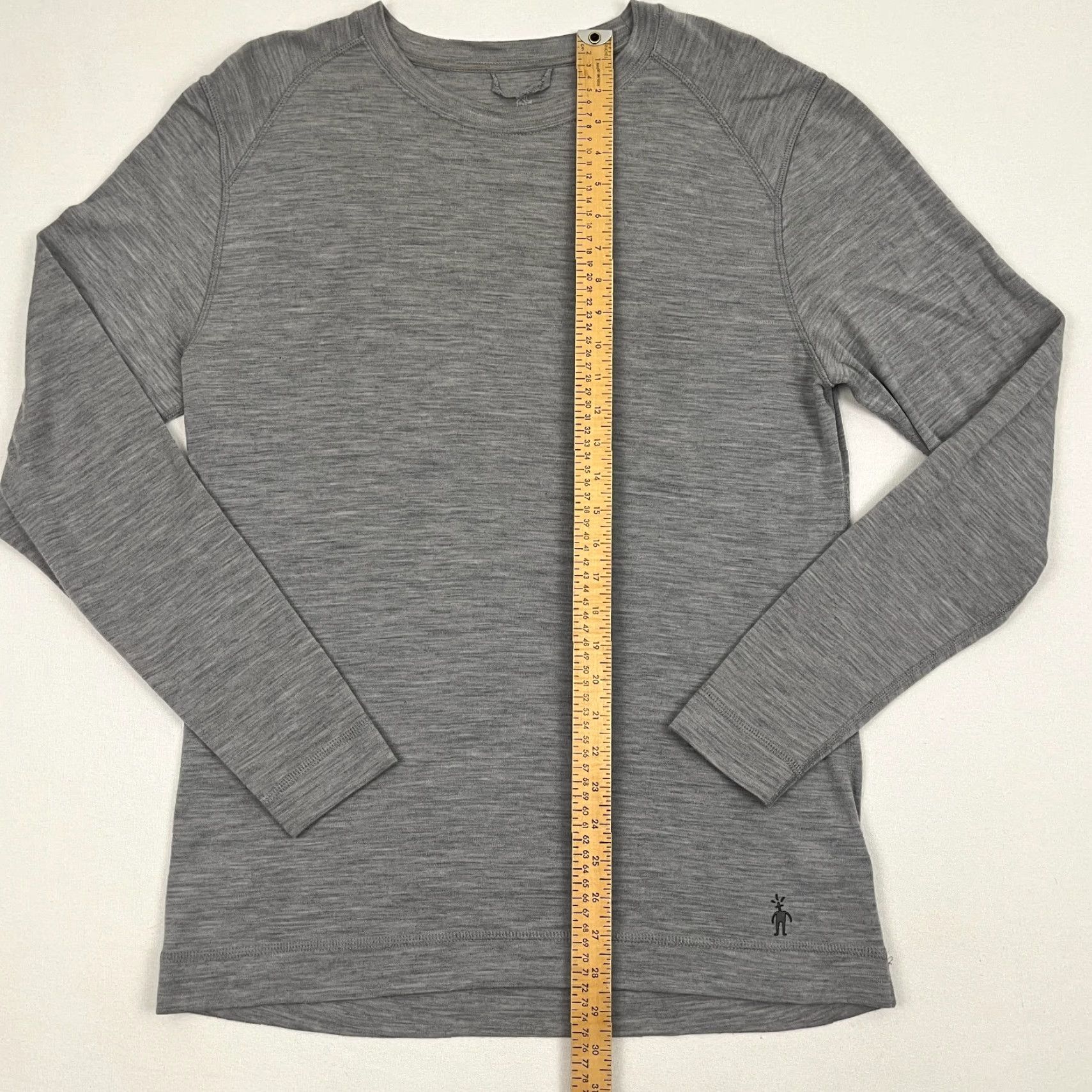 Smartwool SmartWool Merino Wool Shirt Mens XL Gray Base Layer Hiking Outdoors Gorpcore Logo Size US XL / EU 56 / 4 - 3 Thumbnail