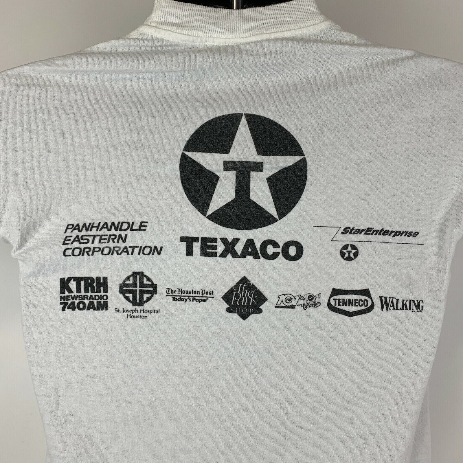 Vintage Vintage 80s Houston Tunnel Hike T Shirt Hiking Texas X-Small Size US XS / EU 42 / 0 - 4 Thumbnail