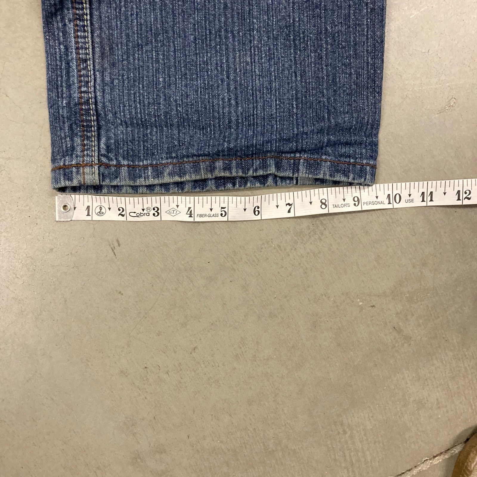 Vintage Baggy faded Brooklyn basement Jeans 36x32 Size US 36 / EU 52 - 3 Thumbnail