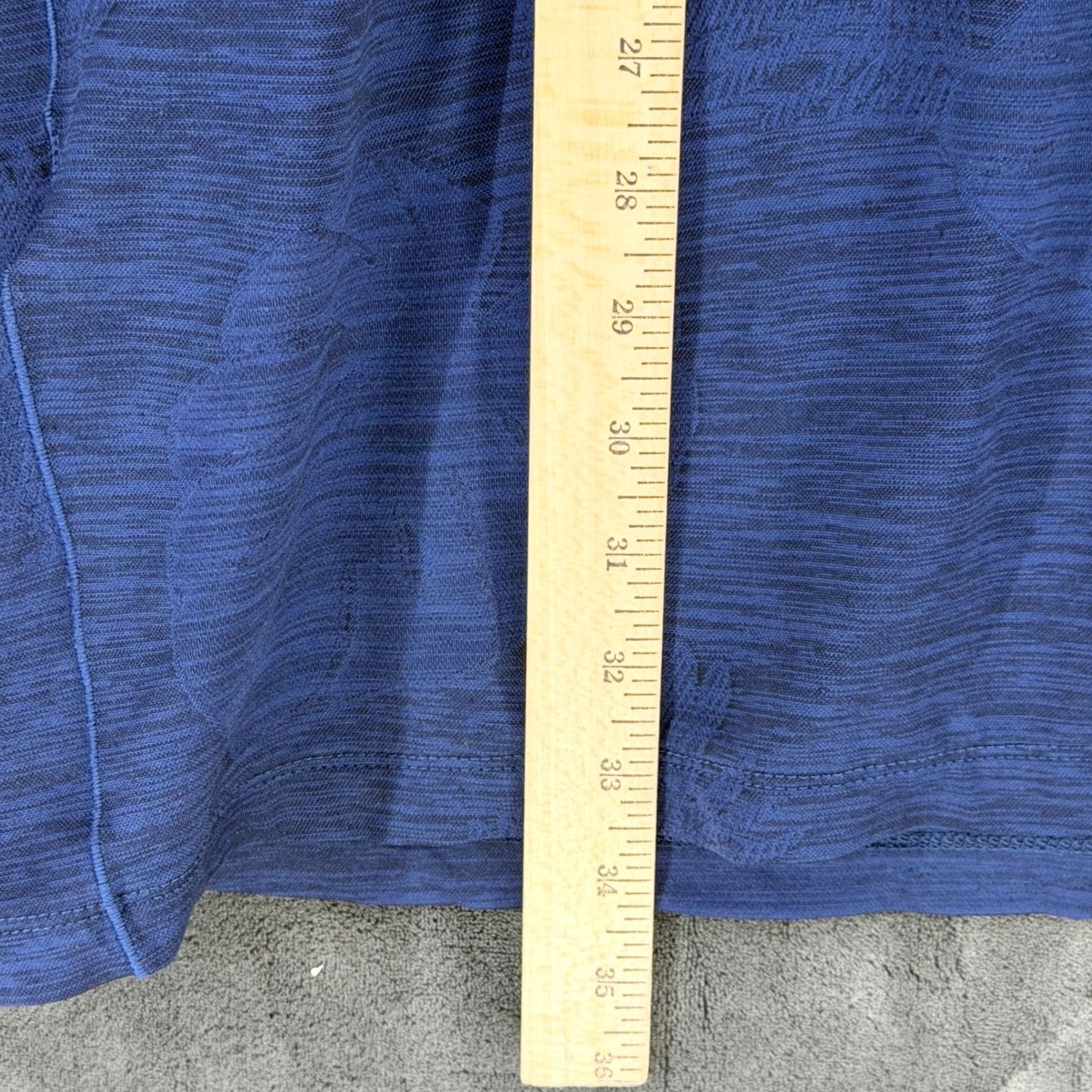 Tommy Bahama Tommy Bahama IslandZone Polo Shirt Mens 2XLT Tall Blue Leaf Pattern Short Sleeve 3-Button Placket Size US XXL / EU 58 / 5 - 5 Thumbnail