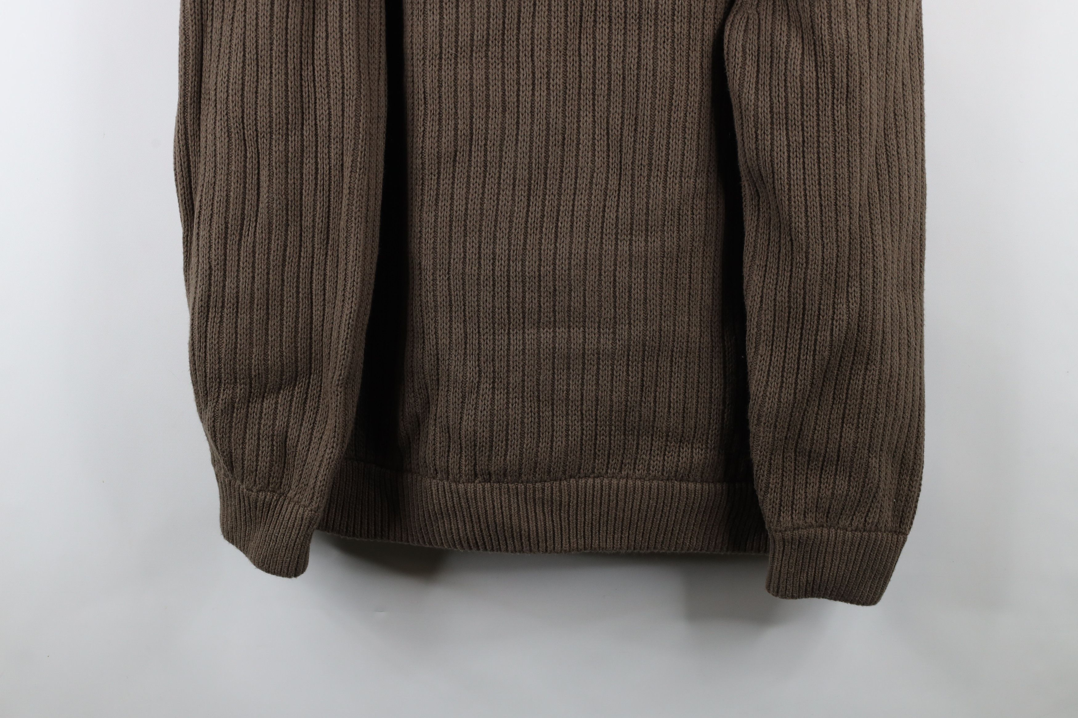 Duluth Trading Company × Vintage Duluth Trading Co Knit High Neck Military Pullover Sweater Size US XXL / EU 58 / 5 - 3 Thumbnail