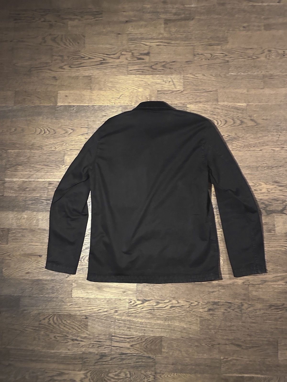 Stone Island OVERSHIRT, ORGANIC STRETCH BROKEN TWILL COTTON 'OLD' EFFECT Size US L / EU 52-54 / 3 - 2 Thumbnail