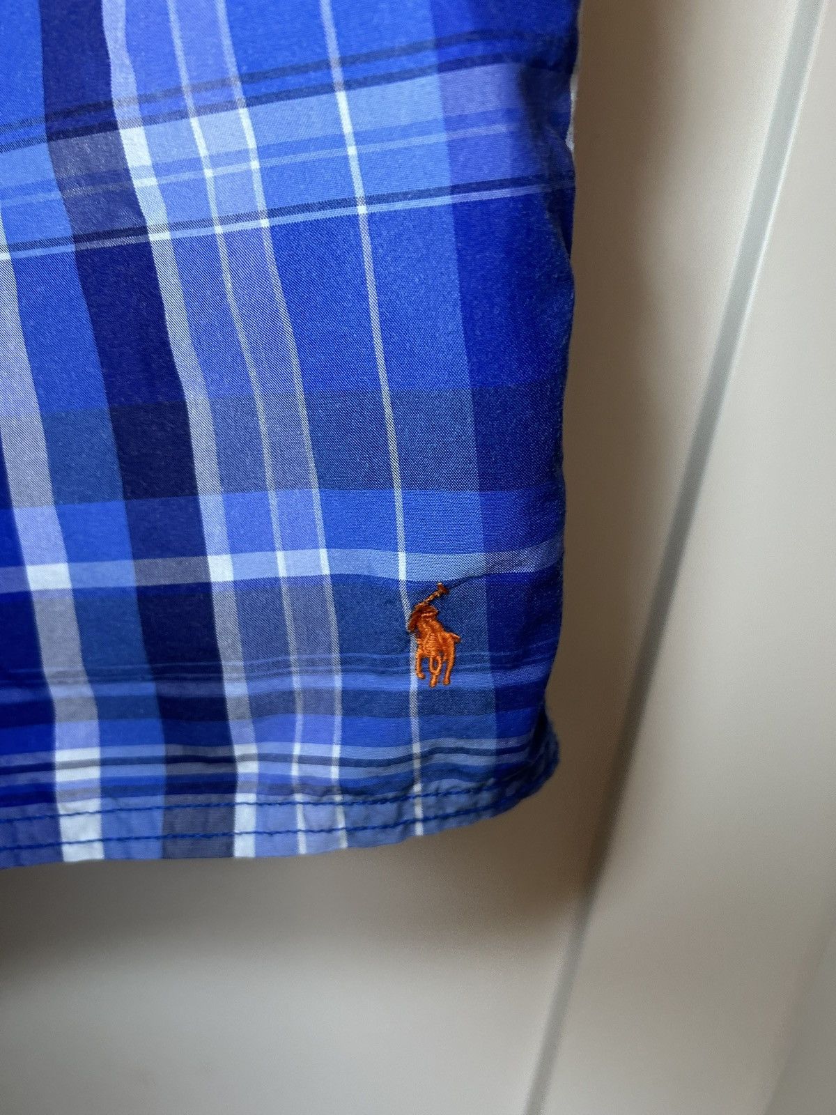 Polo Ralph Lauren Vintage Polo Ralph Lauren plaid active / swim shorts Size US 34 / EU 50 - 5 Thumbnail