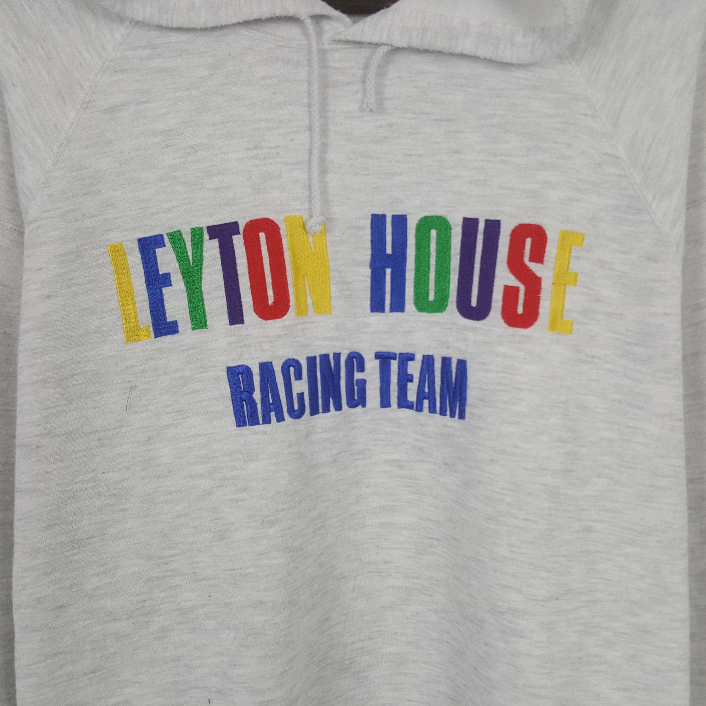 Japanese Brand Leyton House Racing Team Embroidery Logo Sweatshirt Hoodies Size US M / EU 48-50 / 2 - 2 Thumbnail
