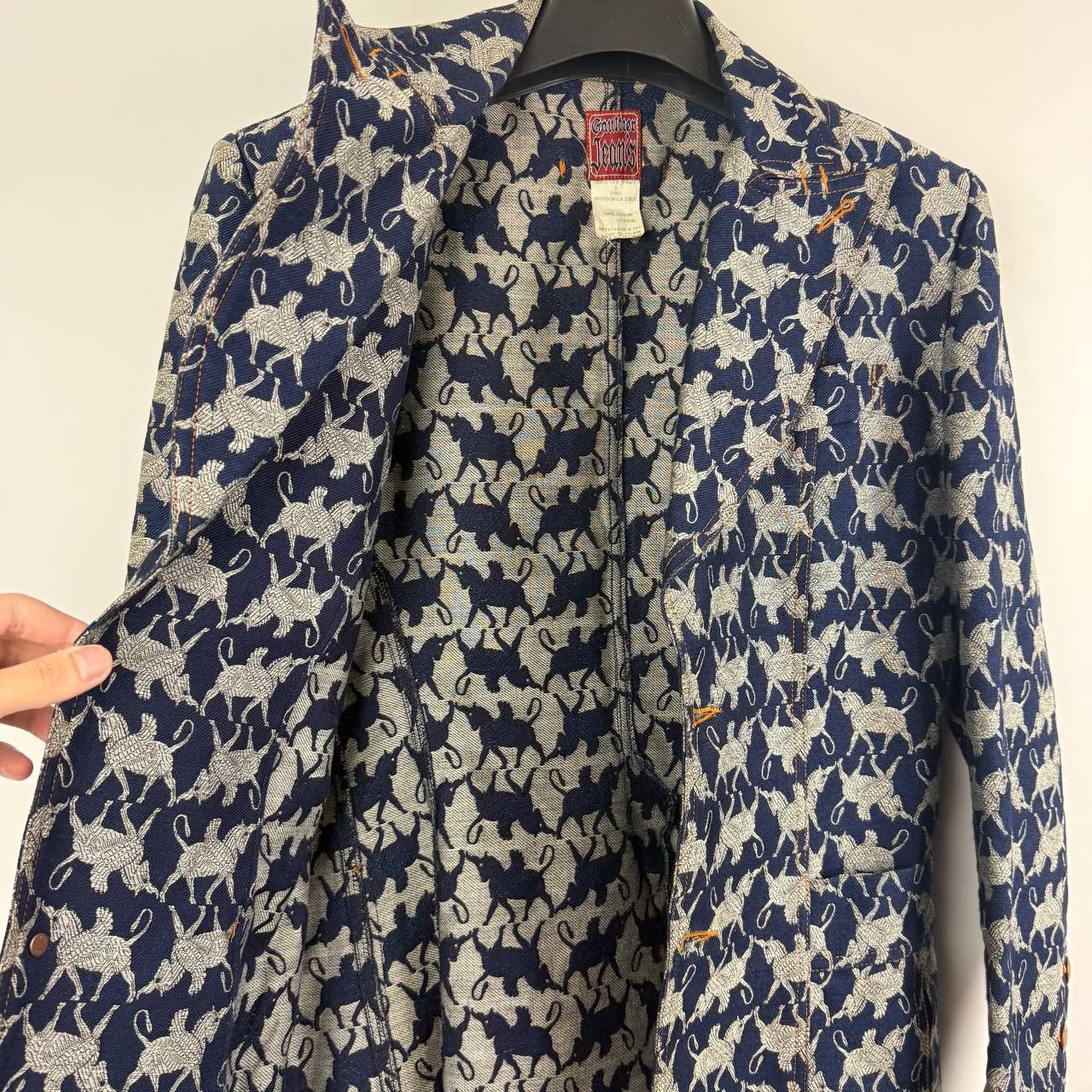 Jean Paul Gaultier Jean Paul Gaultier Pegasus Women Blazer Rare 1993 90s Size S / US 4 / IT 40 - 7 Thumbnail
