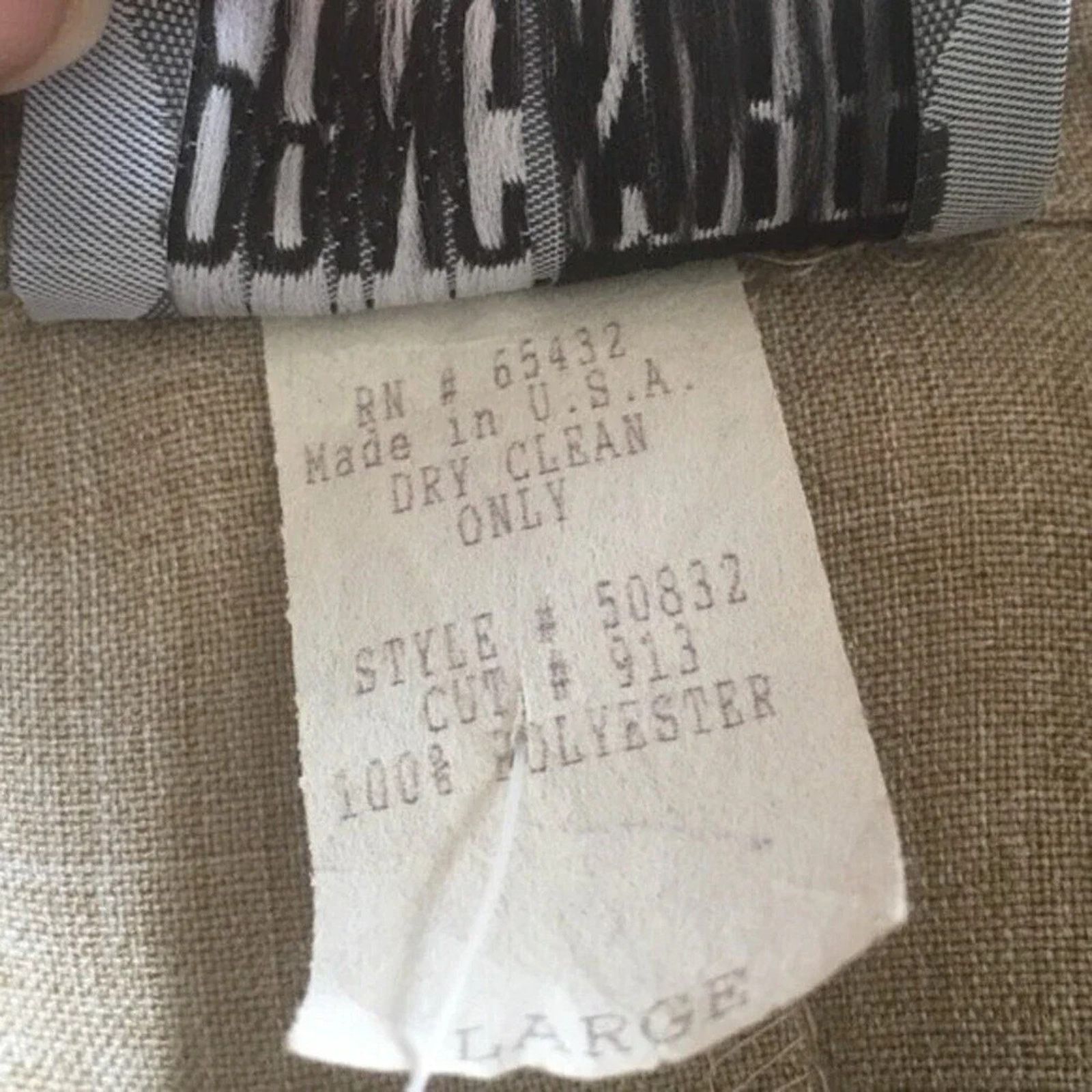 The Unbranded Brand Vintage Spring Street jacket, size Large Size L / US 10 / IT 46 - 2 Thumbnail