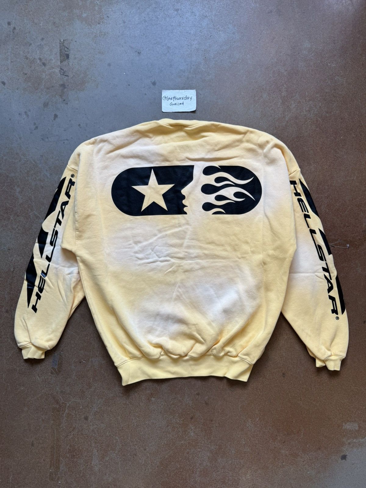 HELLSTAR HELLSTAR Sport Crewneck Yellow XL | Grailed