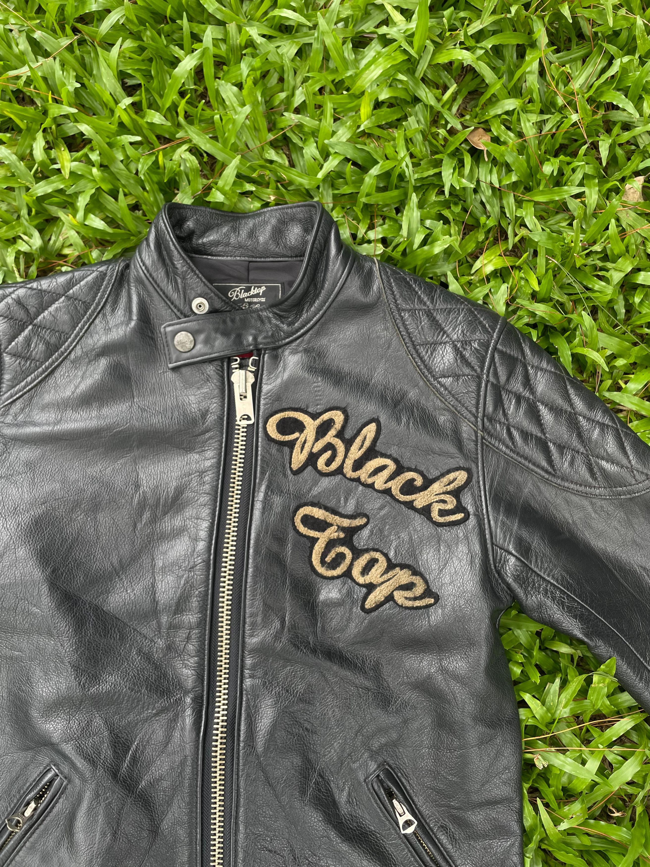 Japanese Brand Leather Jacket Single Riders Blacktop Motorcycle x Theater8 Size US S / EU 44-46 / 1 - 3 Thumbnail
