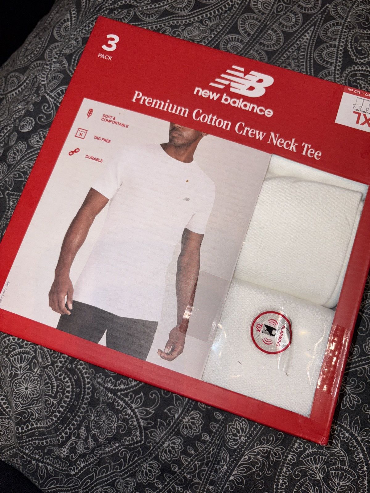 New Balance Premium Cotton crew neck Tee Size US XXL / EU 58 / 5 - 1 Thumbnail