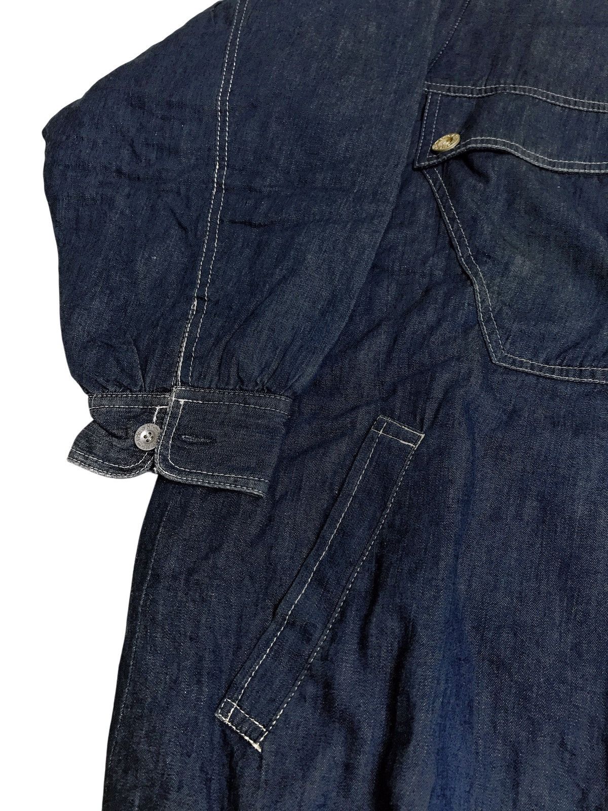 Japanese Brand × Vintage Hi-Meric Vintage Detachable Denim Jacket Size US XL / EU 56 / 4 - 7 Thumbnail