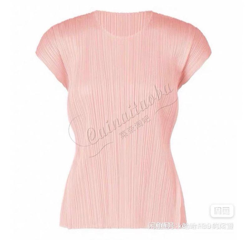 Issey Miyake Issey Miyake size:4 Kelp cherry blossom pink pleated short Size M / US 6-8 / IT 42-44 - 2 Thumbnail