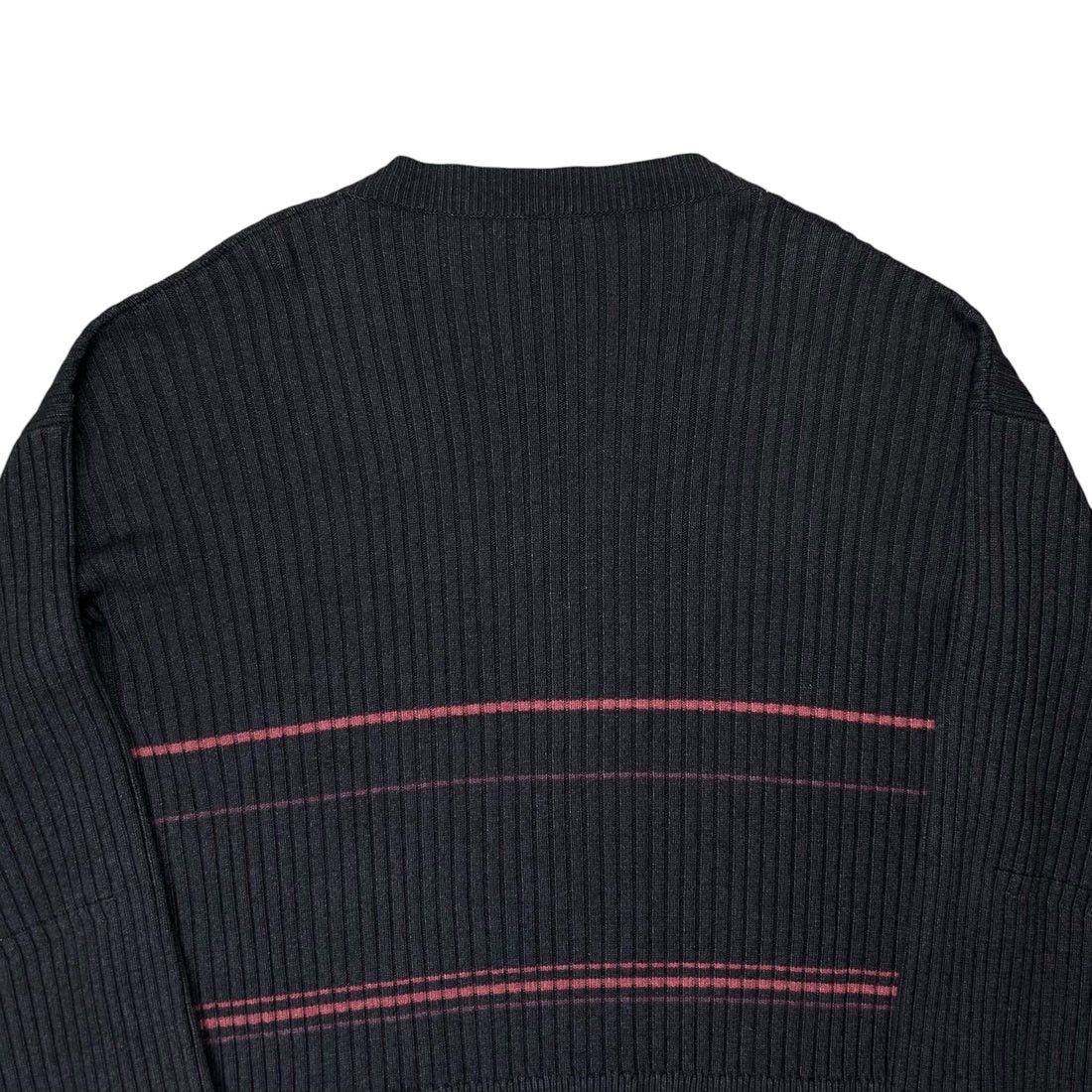Raf Simons Raf Simons Slouchy Fisherman Stripe Knit Sweater - SS18 Size US M / EU 48-50 / 2 - 6 Thumbnail