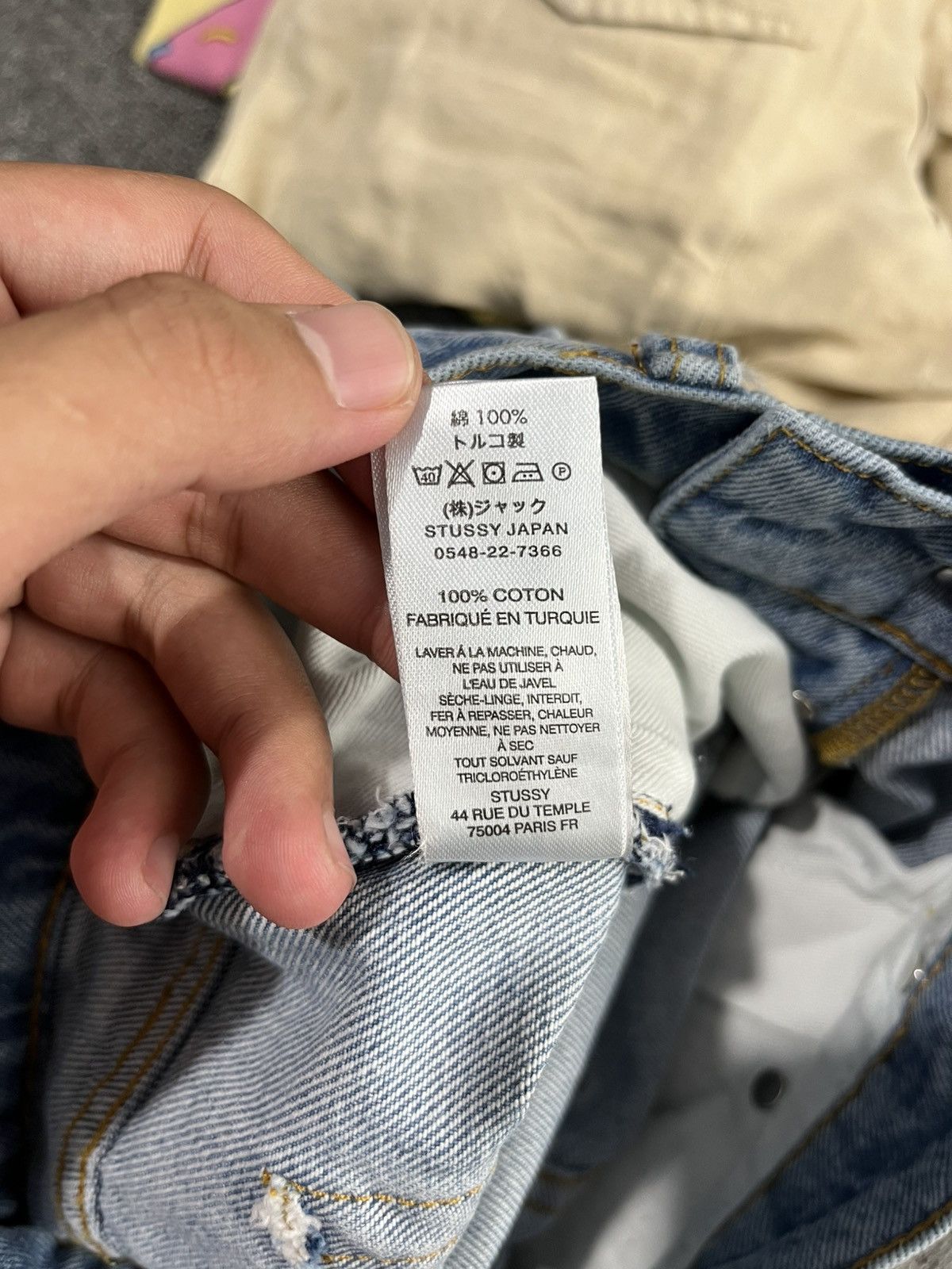 Stussy Stussy big ol double SS jeans Size US 30 / EU 46 - 10 Thumbnail