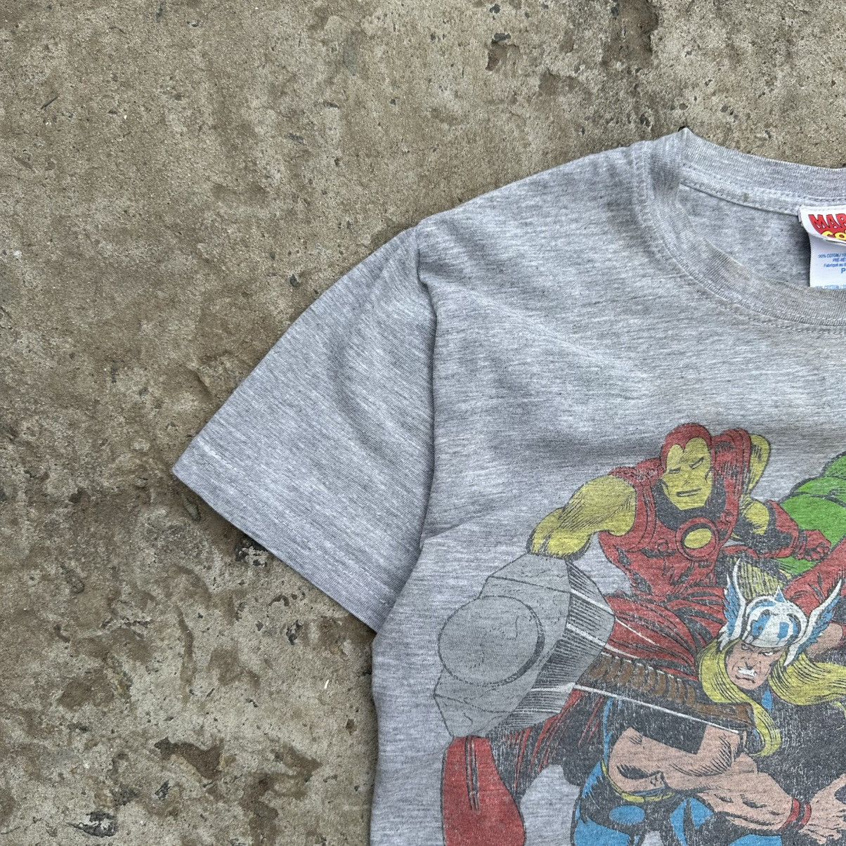 Cartoon Network × Marvel Comics Vintage Adult Marvel Comics T-shirts Big Logo Y2K 00s USA Size XS / US 0-2 / IT 36-38 - 3 Thumbnail