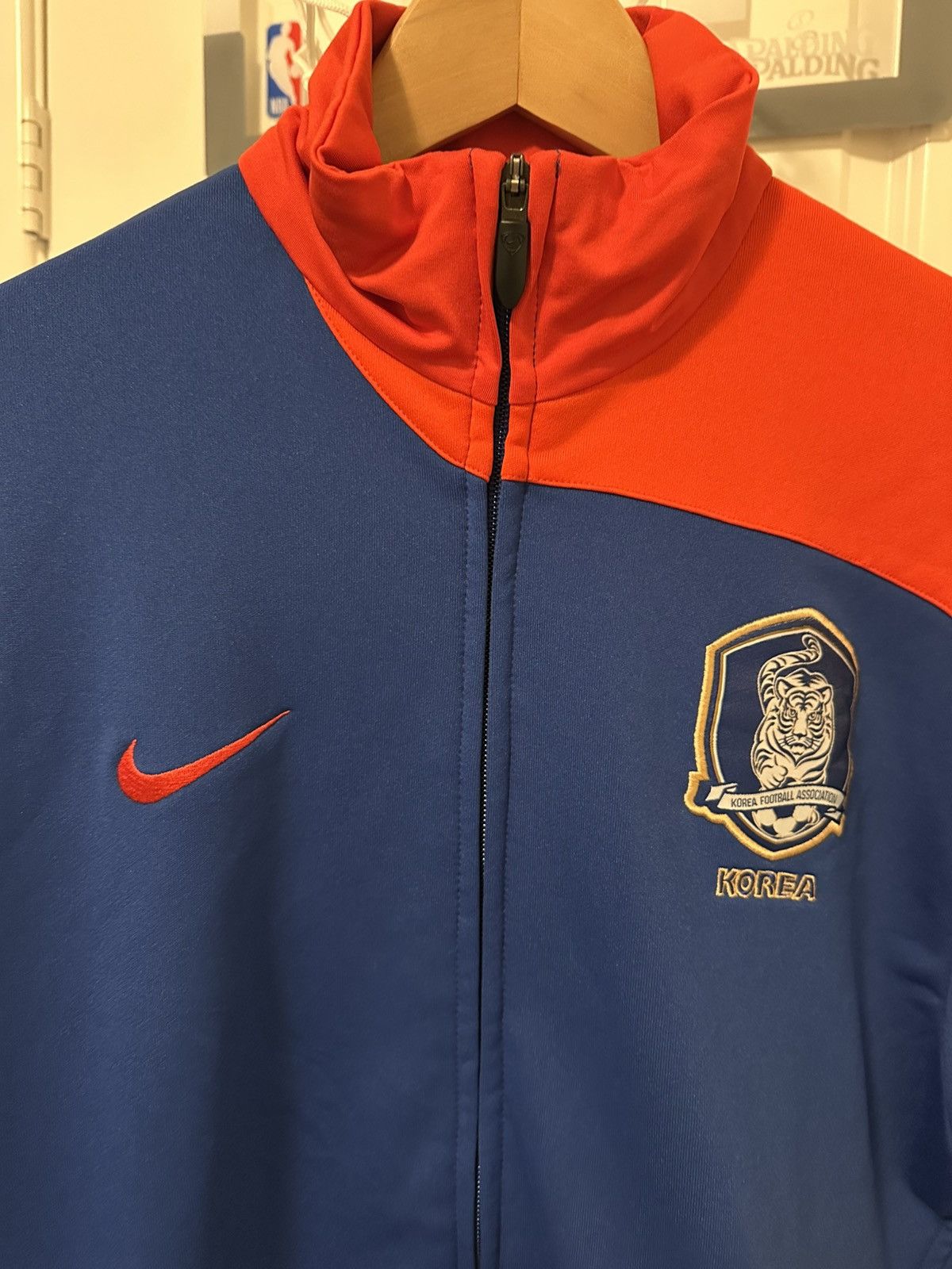 Nike 2008-09 South Korea Nike S/S Track Jacket Size US L / EU 52-54 / 3 - 2 Thumbnail