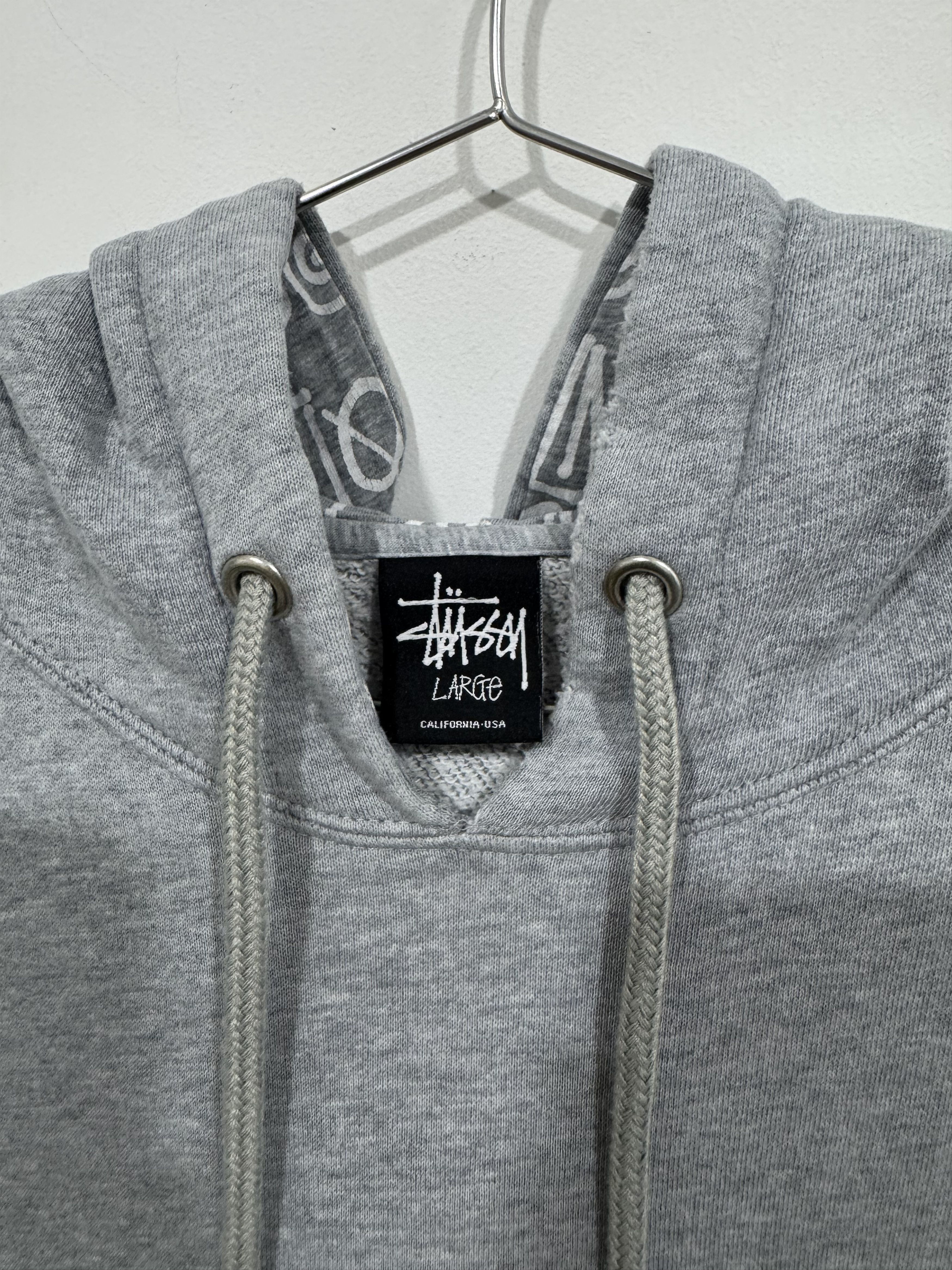 Stussy Stussy Gray Hoodie Size US L / EU 52-54 / 3 - 5 Thumbnail