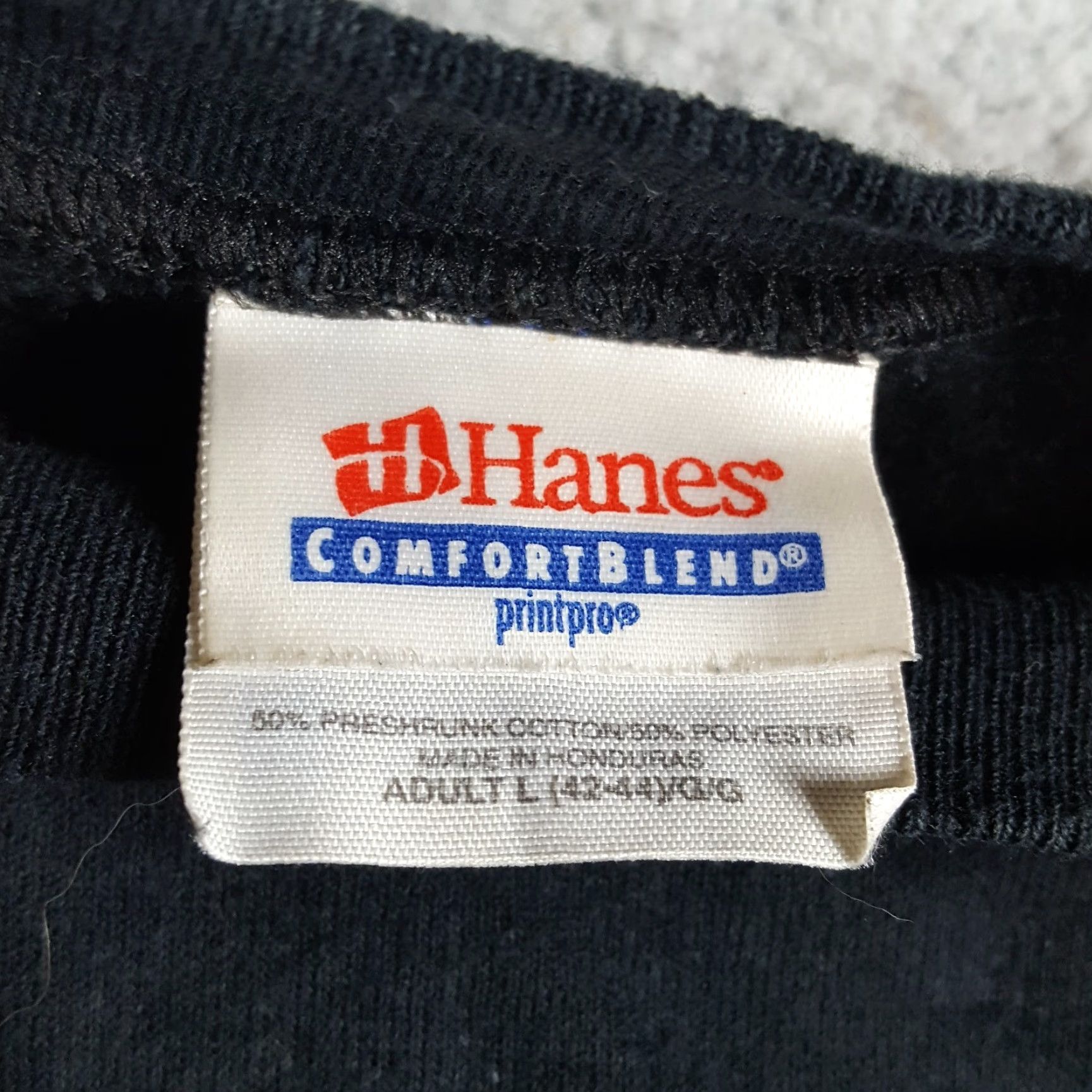 Hanes VINTAGE Hanes Ski Channel Extreme Sports Shirt Mens L Black Crewneck Pullover Sweatshirt 90s Skiing College Retro USA Graphic Print Size US L / EU 52-54 / 3 - 5 Thumbnail