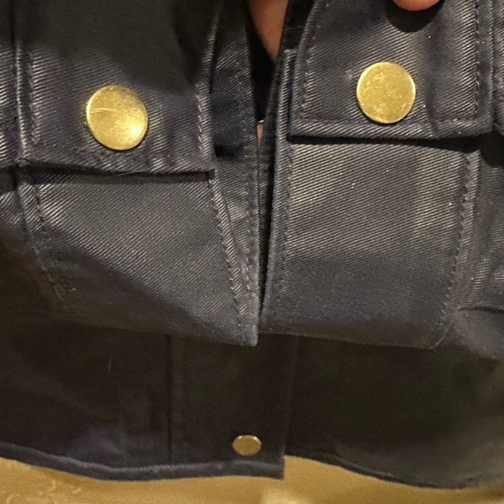 Old Navy Old Navy Utility Jacket Raincoat Navy Women’s Size XS. Size XXS / US 00 / IT 34 - 9 Thumbnail