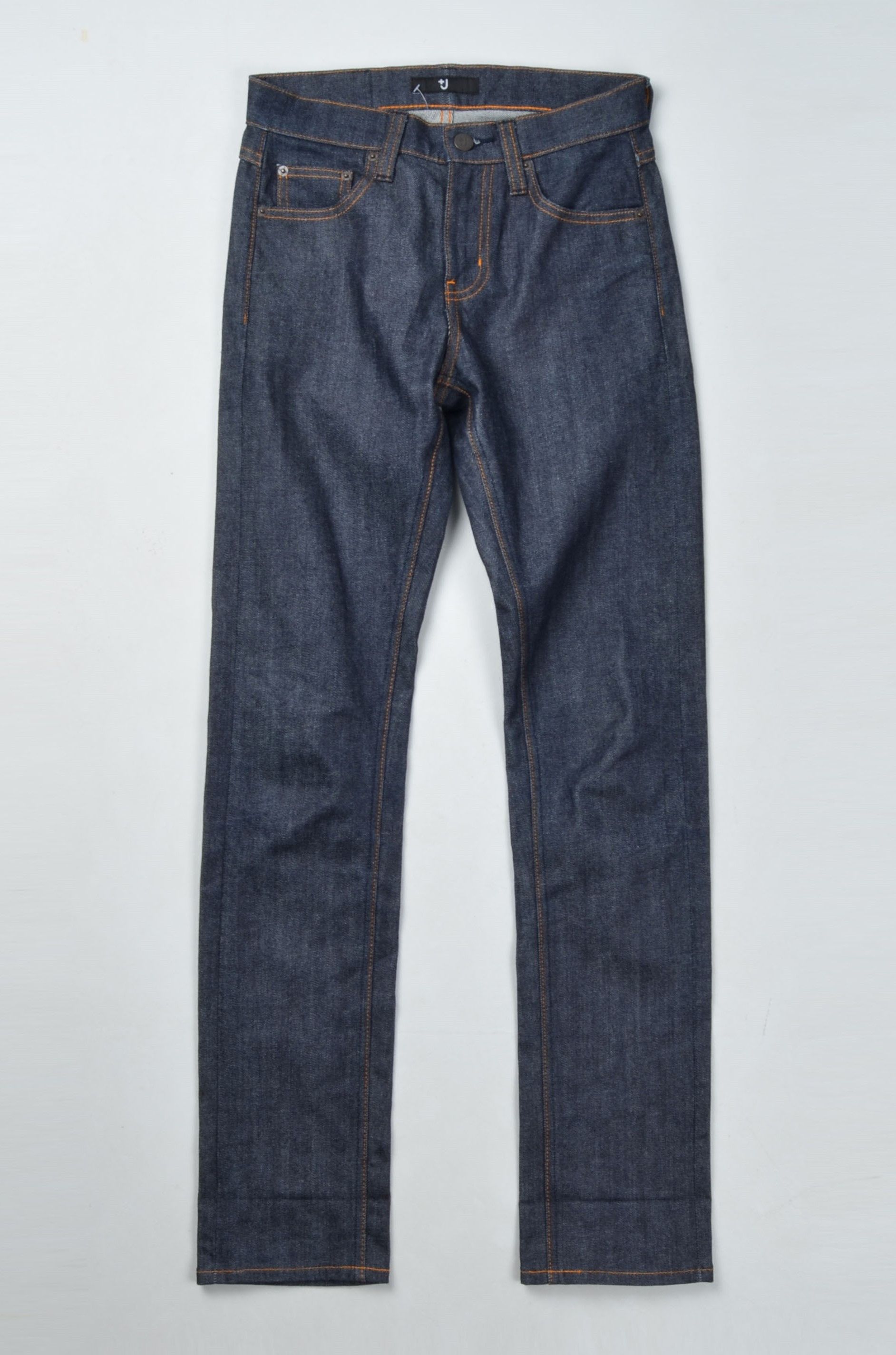 Designer × Jil Sander × Uniqlo Uniqlo X Jil Sander +J Blue Straight Slim Selvedge Denim Size 27" / US 4 / IT 40 - 1 Thumbnail