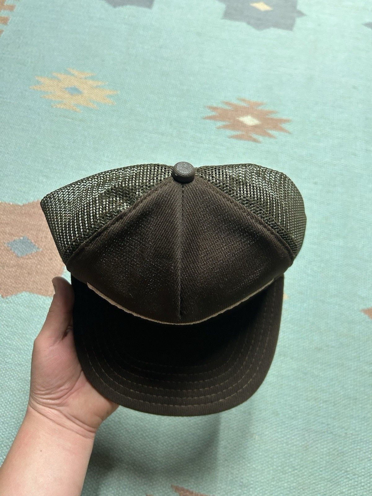 Vintage Vtg 80s trucker hat Furstenberg building center Montrose USA Size ONE SIZE - 3 Thumbnail