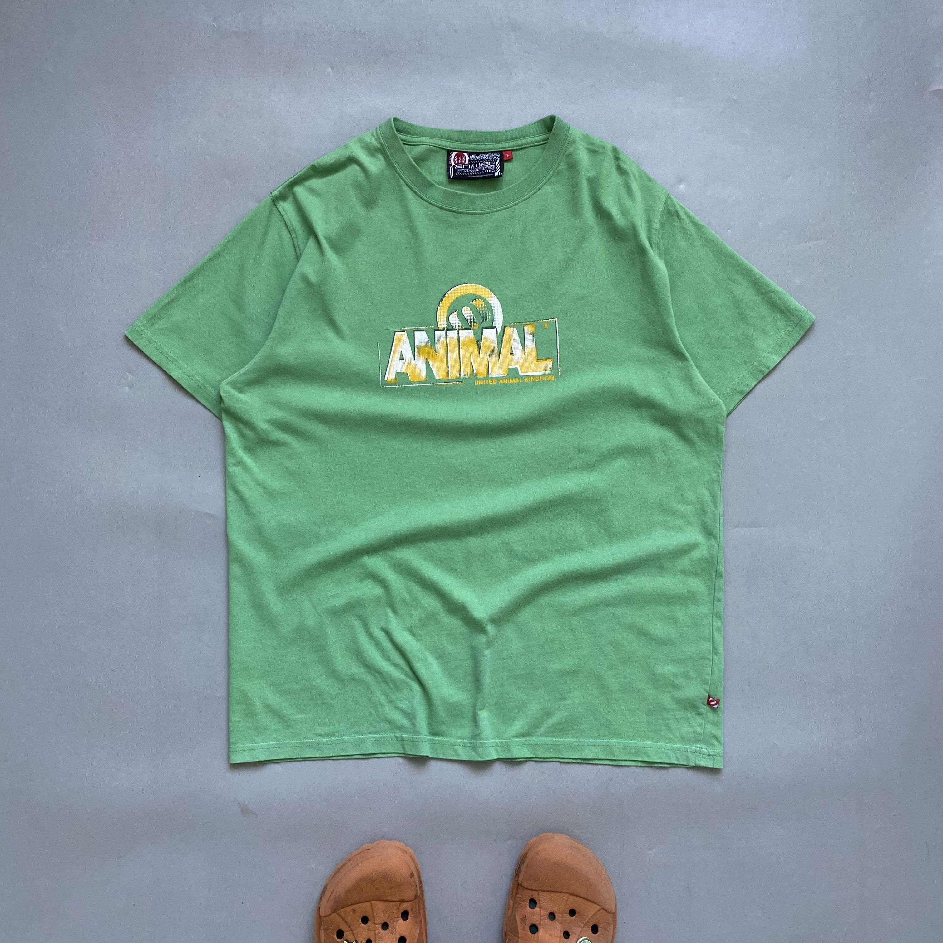 Rip Curl 🏝️Vintage ANIMAL surfing tee Affliction style SKATER Oneil Size US L / EU 52-54 / 3 - 4 Thumbnail